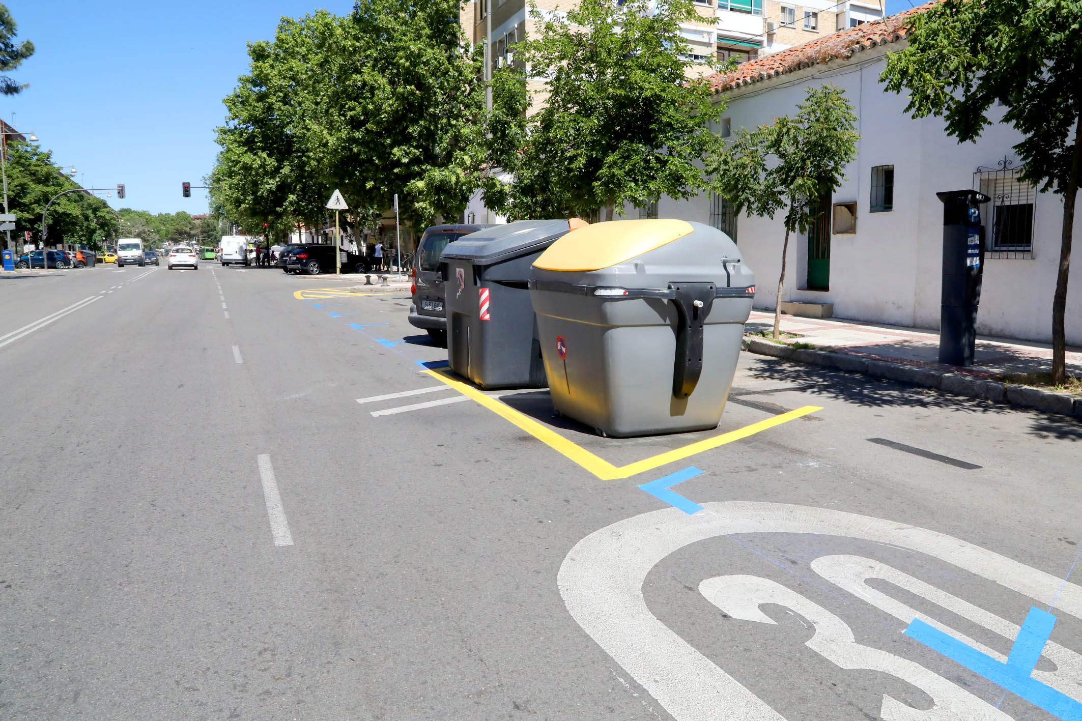 La reordenación ha afectado a cuatro zonas de la calle