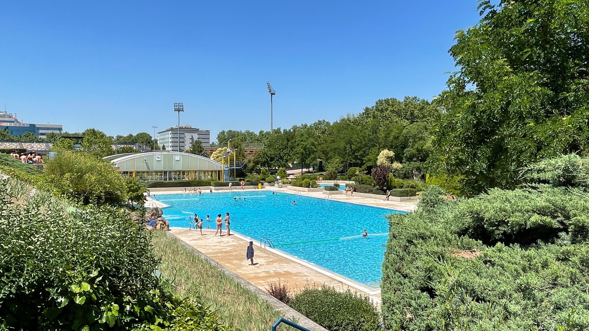 Piscina polideportivo vaso principal