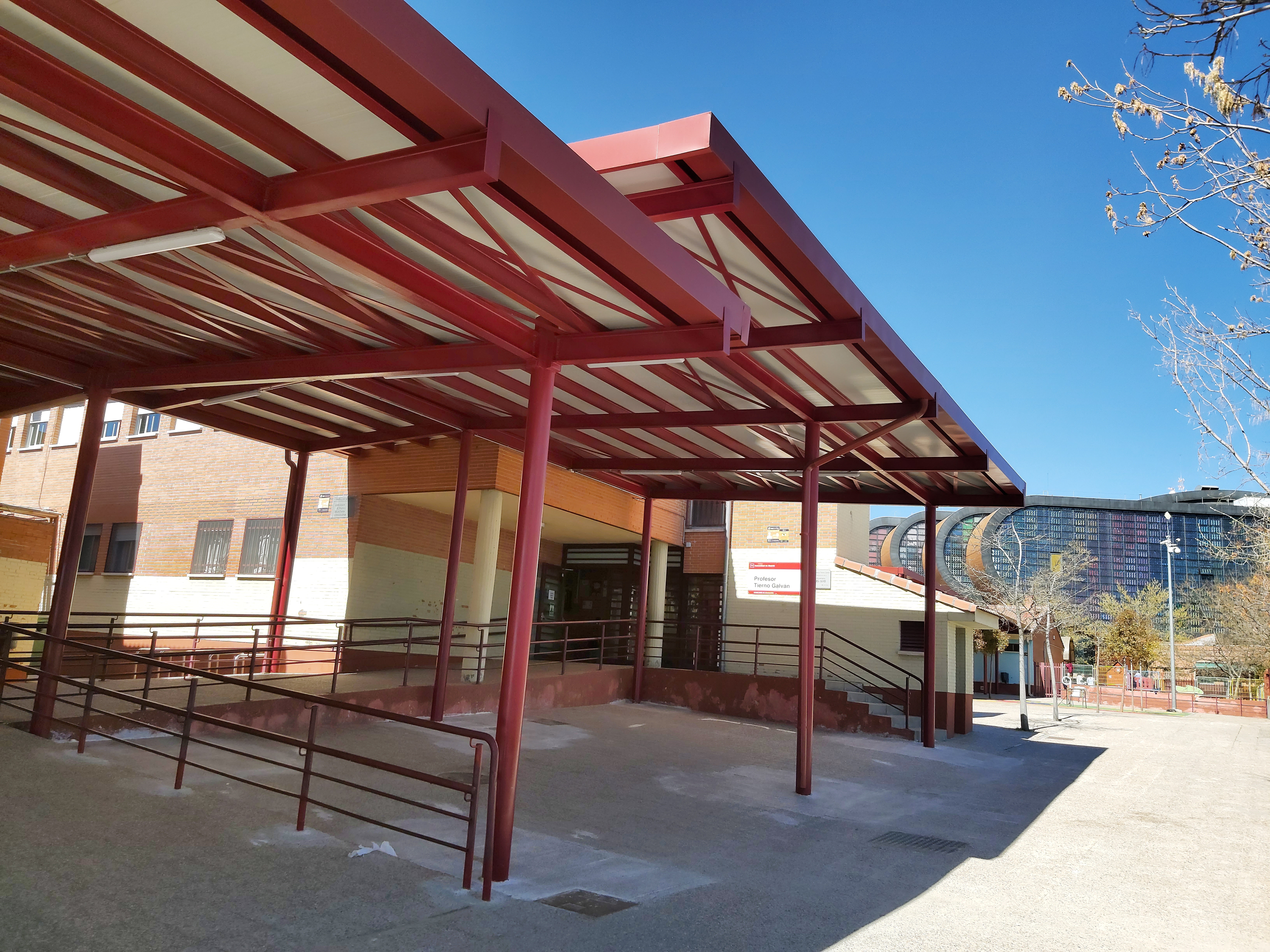 Concluyen las obras estructurales de los colegios Antonio Machado y Tierno Galván Concluyen las obras estructurales de los colegios Antonio Machado y Tierno Galván