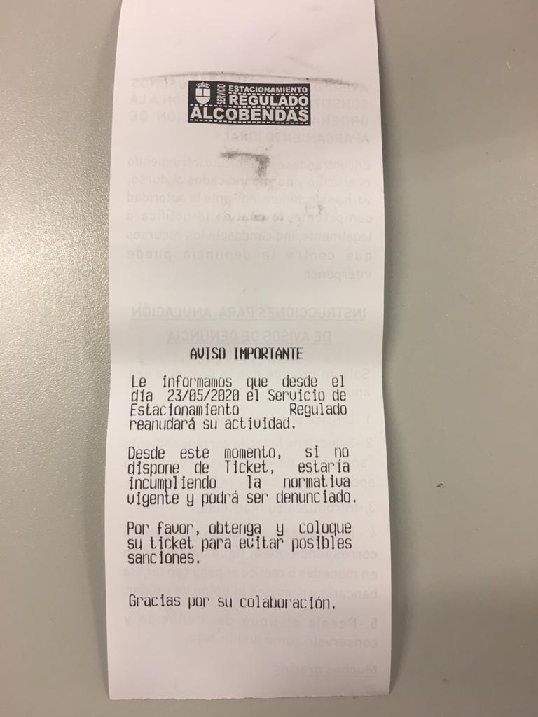 El Servicio de Estacionamiento Regulado volverá a funcionar a partir de mañana, sábado 23 El Servicio de Estacionamiento Regulado volverá a funcionar a partir de mañana, sábado 23