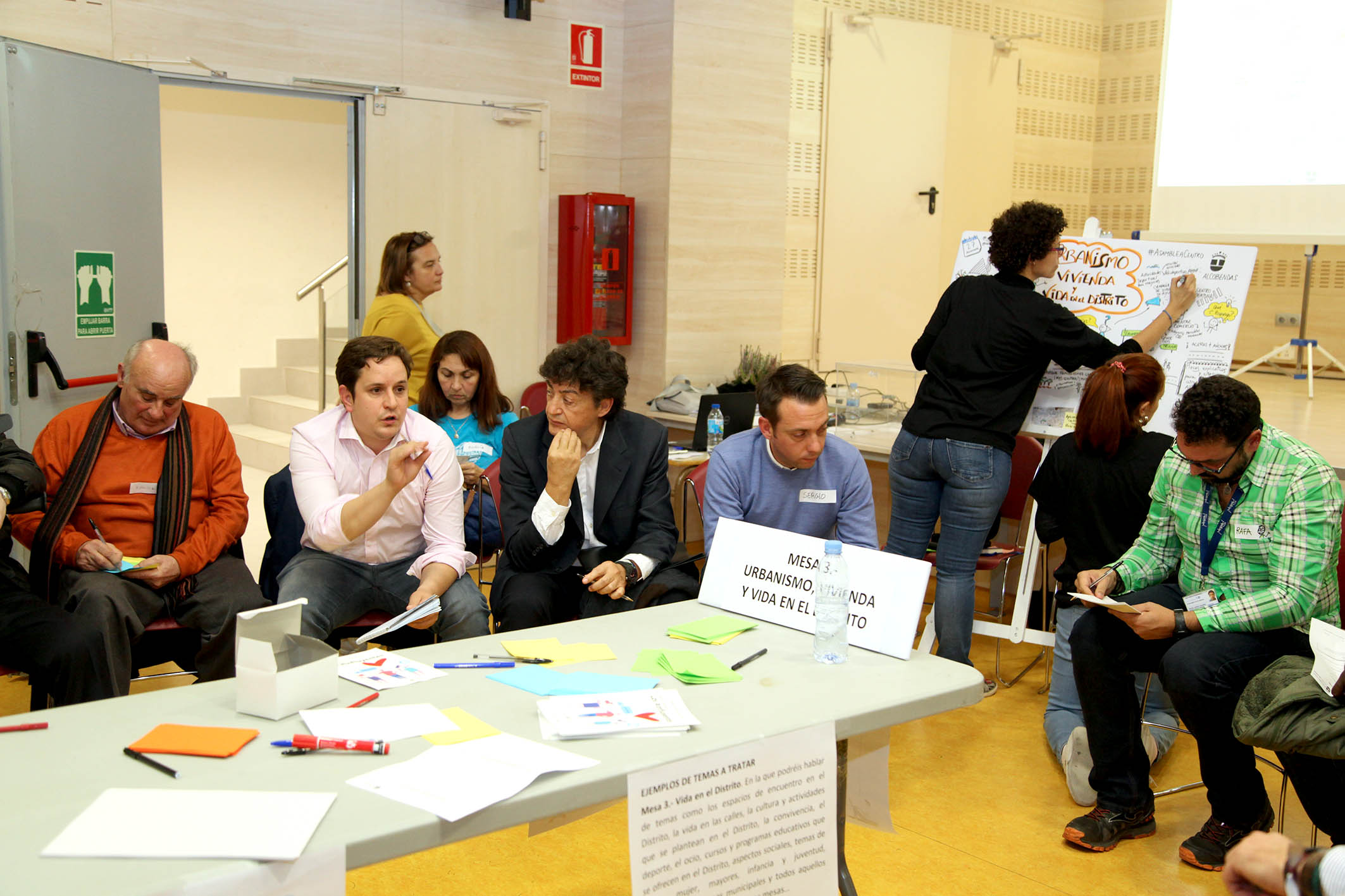 Alcobendas celebra la última de sus Asambleas de Distrito, la de Centro Alcobendas celebra la última de sus Asambleas de Distrito, la de Centro