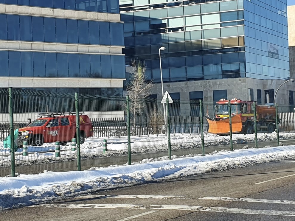La UME reforzará los trabajos de retirada de nieve en Alcobendas La UME reforzará los trabajos de retirada de nieve en Alcobendas