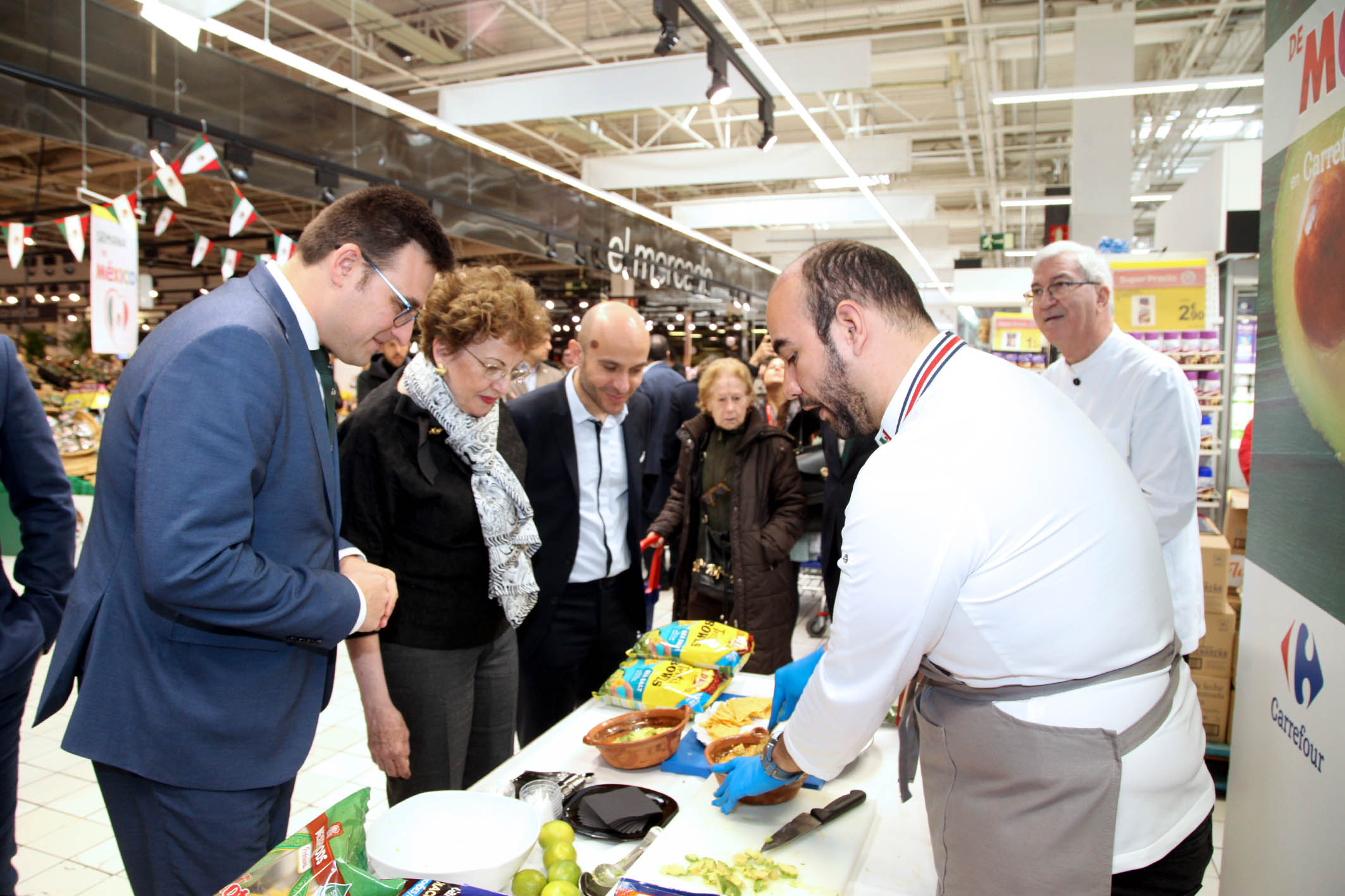 México promociona sus productos en el hipermercado Carrefour de Alcobendas México promociona sus productos en el hipermercado Carrefour de Alcobendas