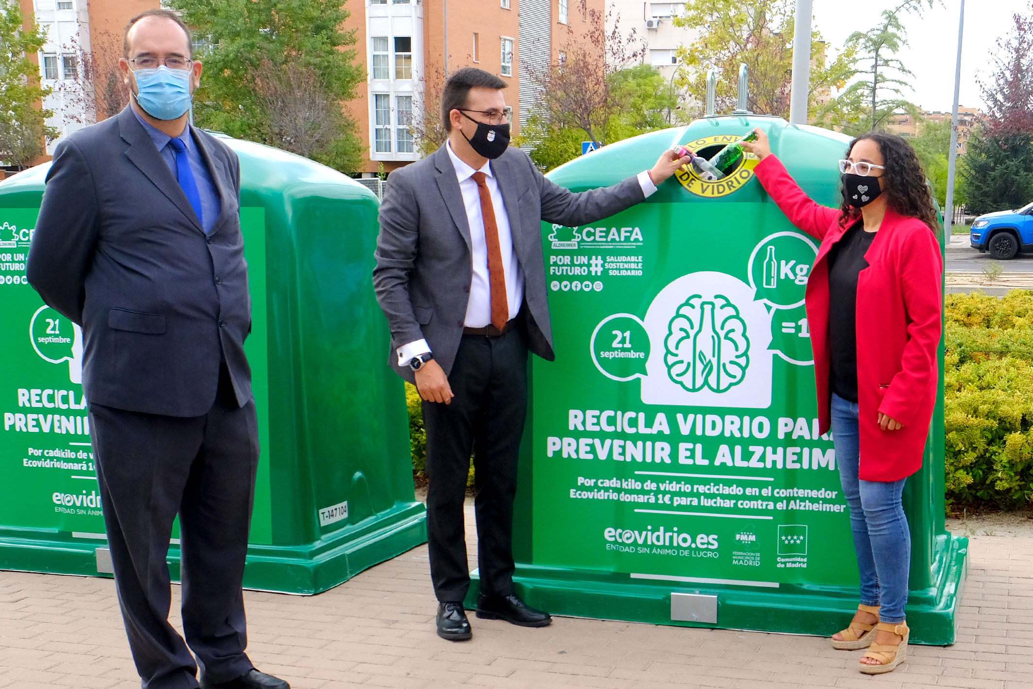 San Sebastián de los Reyes y Alcobendas se unen a la campaña solidaria de Ecovidrio para luchar contra el Alzheimer San Sebastián de los Reyes y Alcobendas se unen a la campaña solidaria de Ecovidrio para luchar contra el Alzheimer