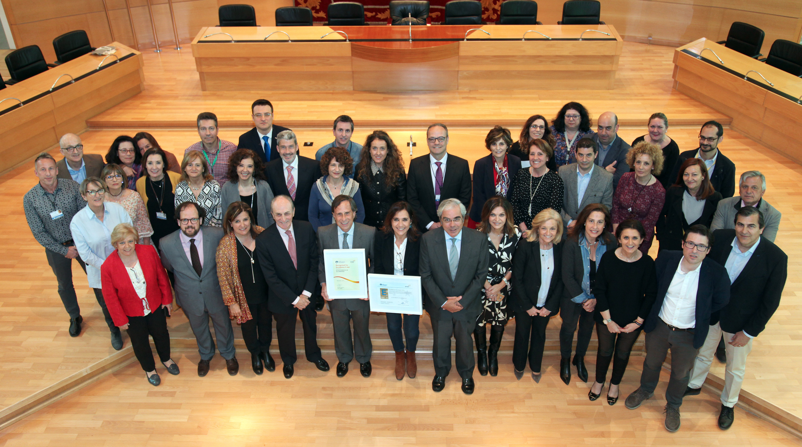 Alcobendas revalida el Sello de Excelencia Europea EFQM 500+ Alcobendas revalida el Sello de Excelencia Europea EFQM 500+
