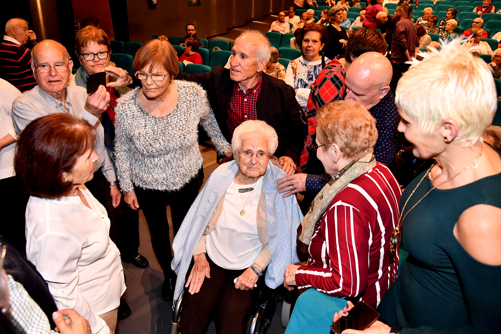 Alcobendas rinde merecido homenaje a sus vecinos centenarios Alcobendas rinde merecido homenaje a sus vecinos centenarios