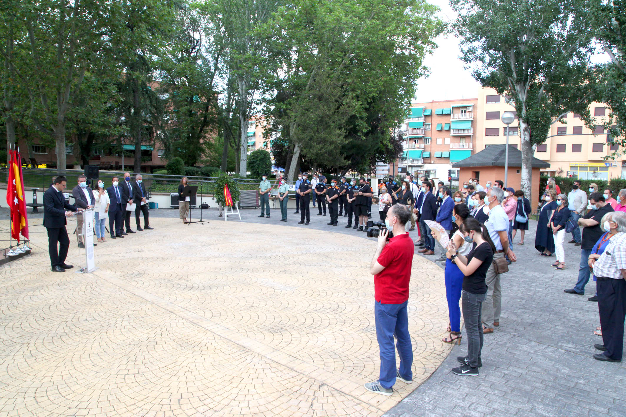 Alcobendas recuerda a Miguel Ángel Blanco en el 23º aniversario de su asesinato Alcobendas recuerda a Miguel Ángel Blanco en el 23º aniversario de su asesinato