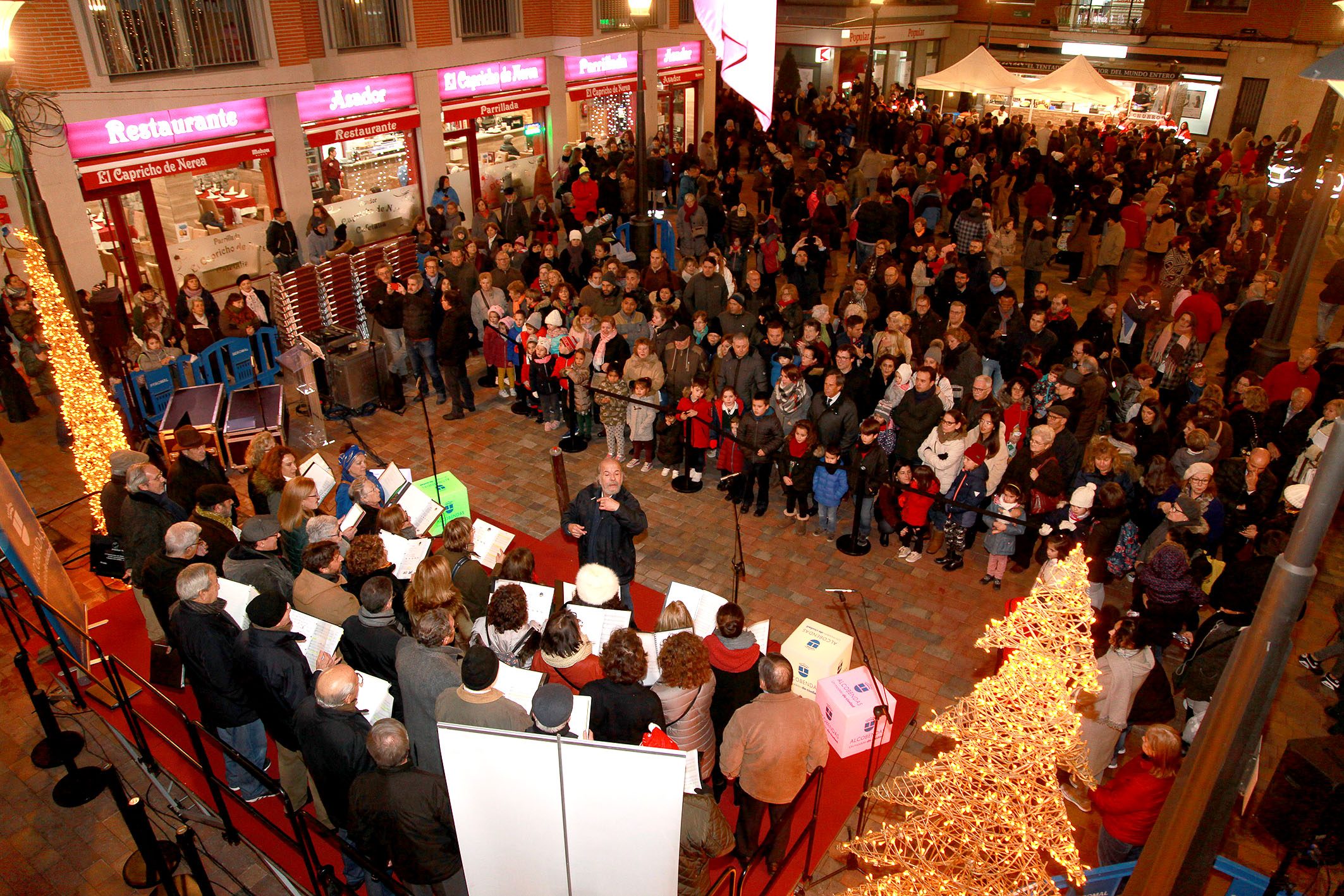 La luz de la Navidad ya ilumina Alcobendas La luz de la Navidad ya ilumina Alcobendas