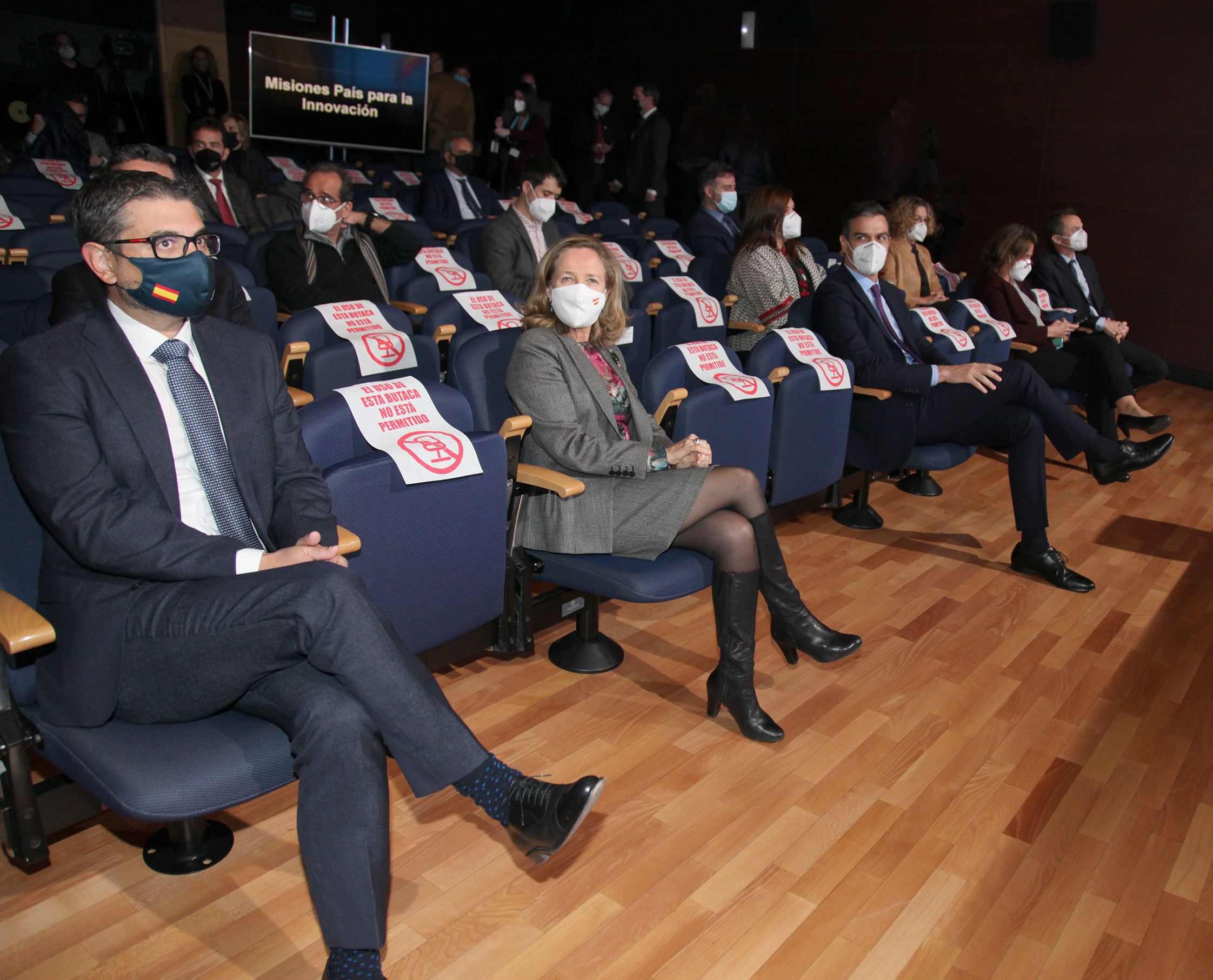 El presidente del Gobierno, Pedro Sánchez, presenta en Alcobendas el programa ‘Misiones de Ciencia e Innovación’ El presidente del Gobierno, Pedro Sánchez, presenta en Alcobendas el programa ‘Misiones de Ciencia e Innovación’