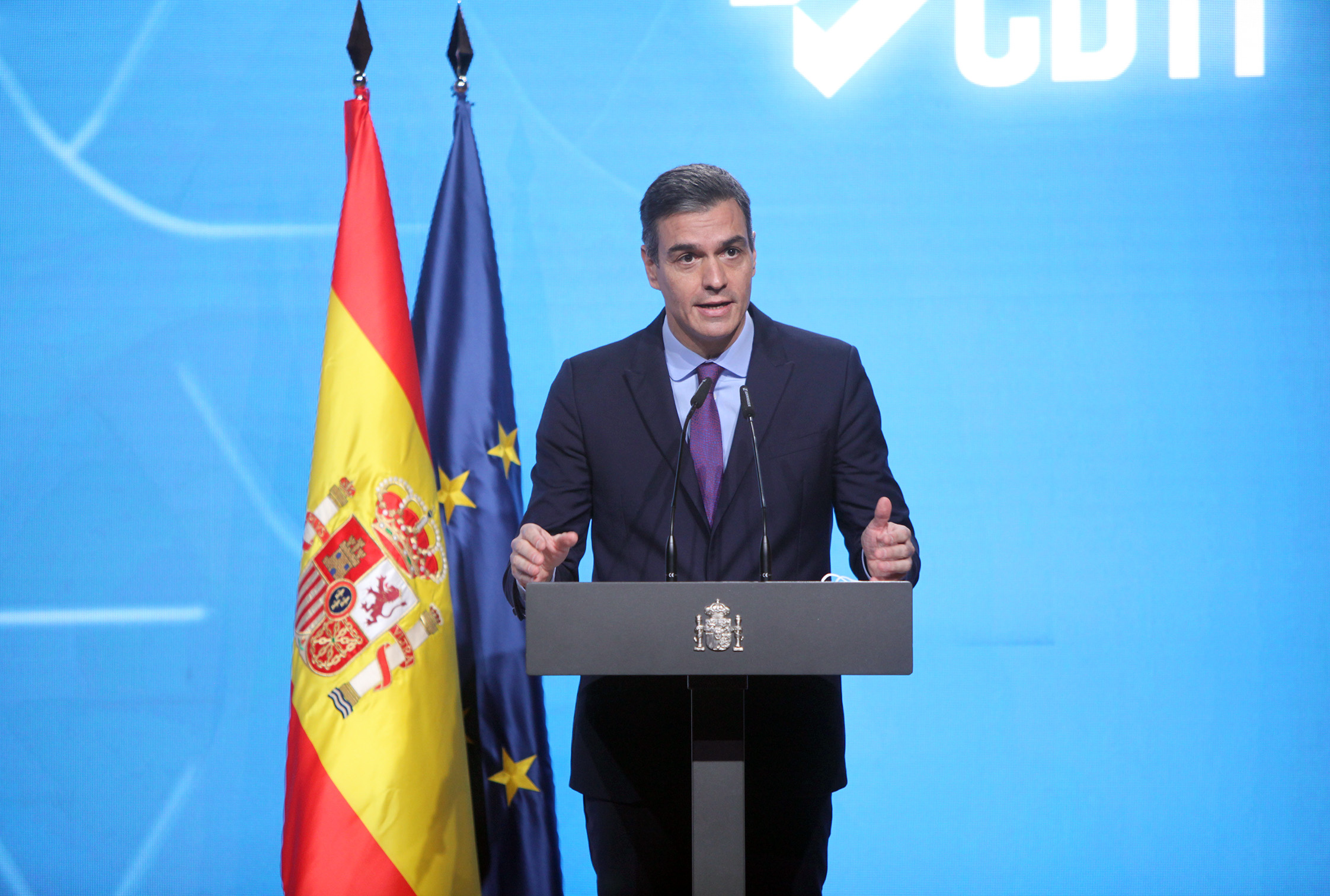 El presidente del Gobierno, Pedro Sánchez, presenta en Alcobendas el programa ‘Misiones de Ciencia e Innovación’ El presidente del Gobierno, Pedro Sánchez, presenta en Alcobendas el programa ‘Misiones de Ciencia e Innovación’