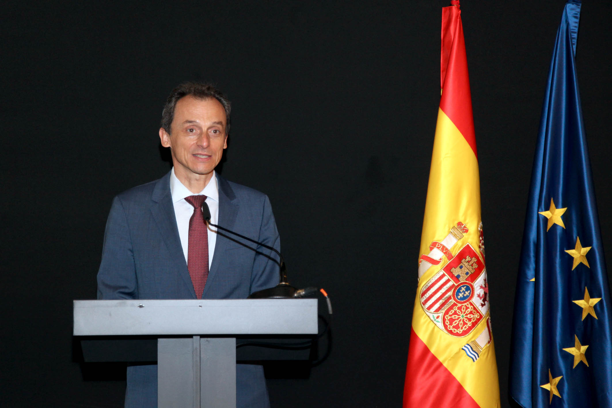 El ministro de Ciencia e Innovación, Pedro Duque visita el Muncyt de Alcobendas El ministro de Ciencia e Innovación, Pedro Duque visita el Muncyt de Alcobendas