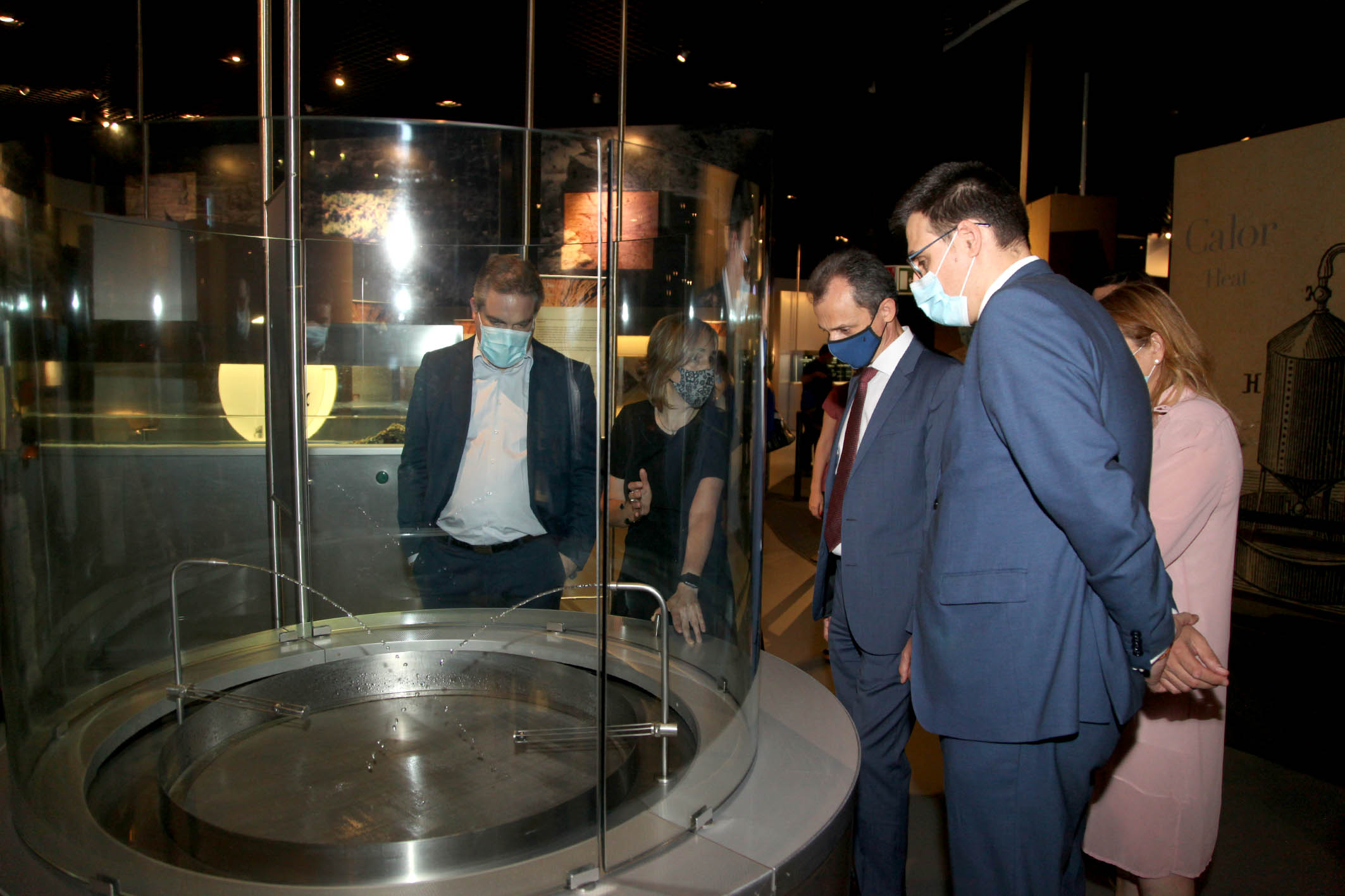 El ministro de Ciencia e Innovación, Pedro Duque visita el Muncyt de Alcobendas El ministro de Ciencia e Innovación, Pedro Duque visita el Muncyt de Alcobendas