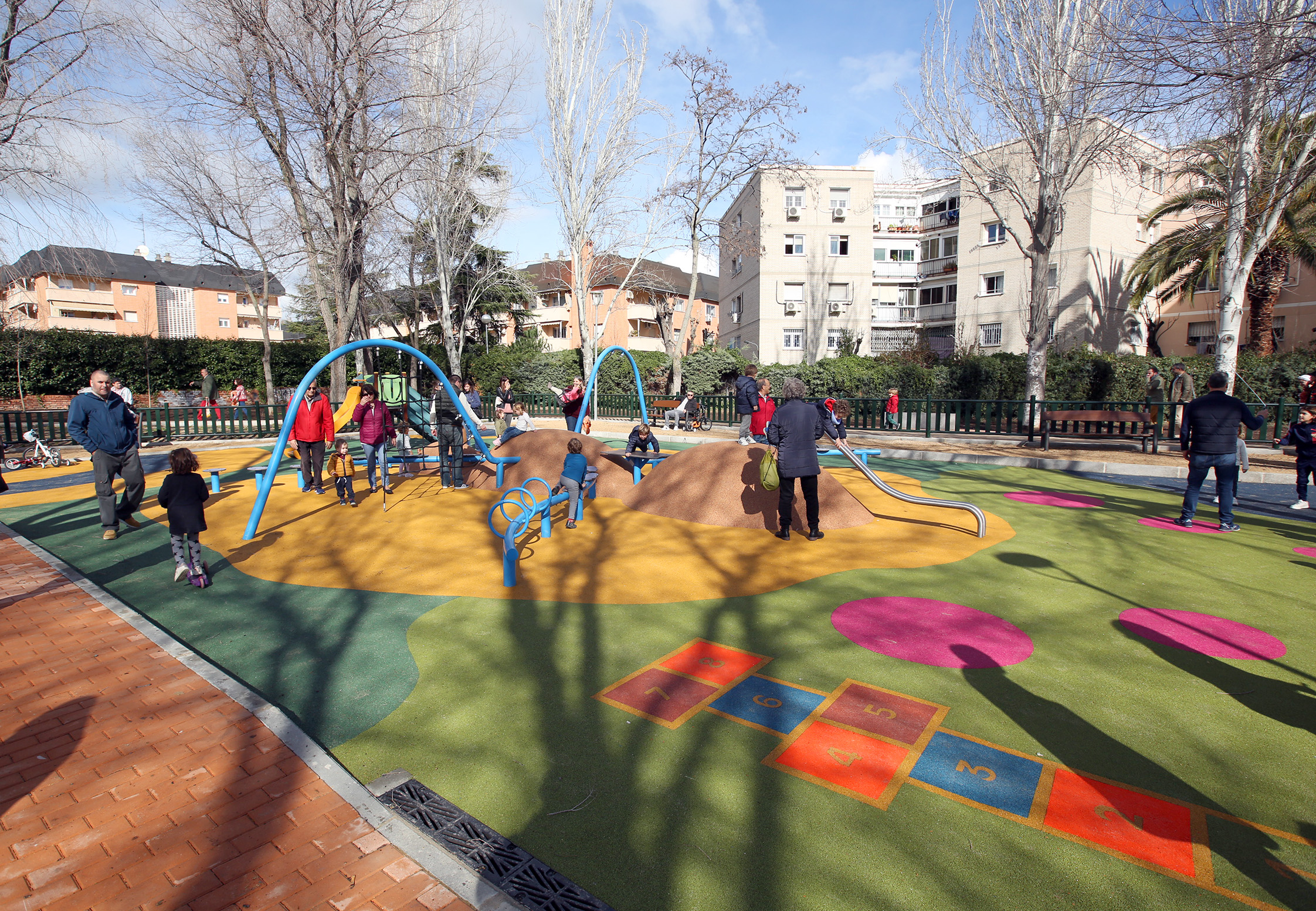 Parque de Asturias-Cantabria, un espacio verde renovado que reduce la huella de carbono Parque de Asturias-Cantabria, un espacio verde renovado que reduce la huella de carbono