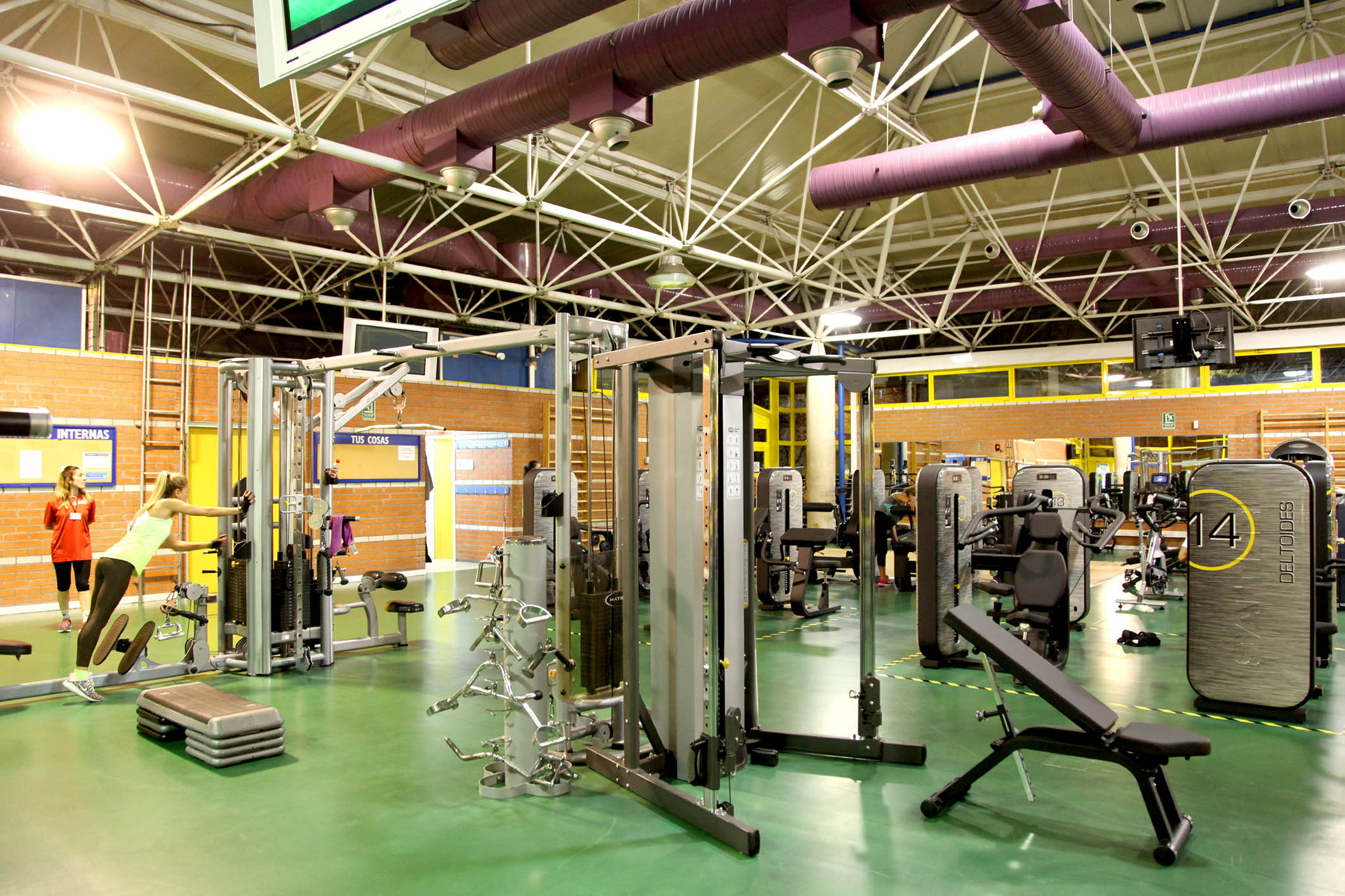 Sala ‘fitness’ del Polideportivo Municipal