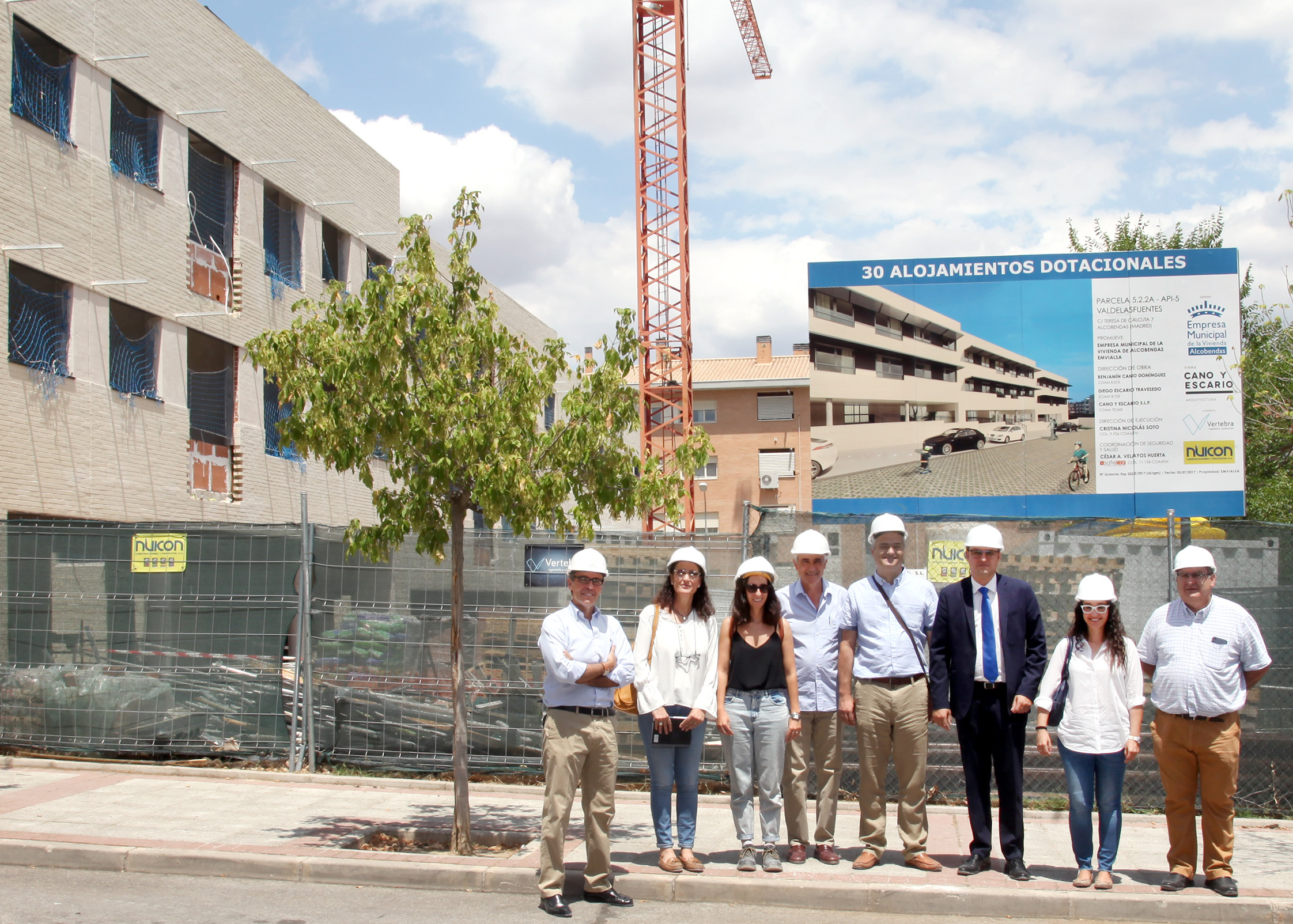 Las 30 viviendas públicas que se construyen en Valdelasfuentes se sortearán tras el verano Las 30 viviendas públicas que se construyen en Valdelasfuentes se sortearán tras el verano