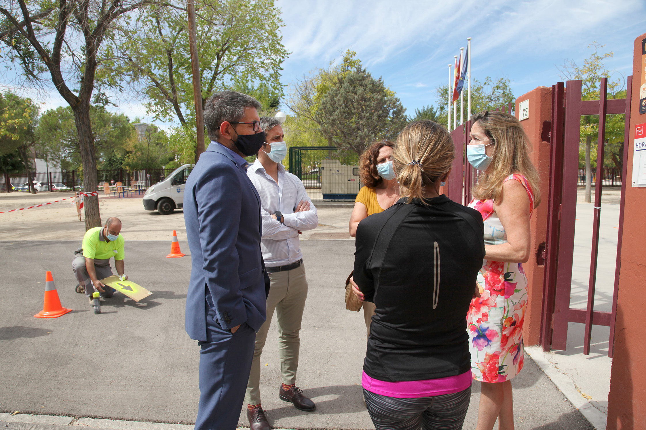 El Ayuntamiento de Alcobendas toma medidas especiales para una vuelta al colegio segura El Ayuntamiento de Alcobendas toma medidas especiales para una vuelta al colegio segura