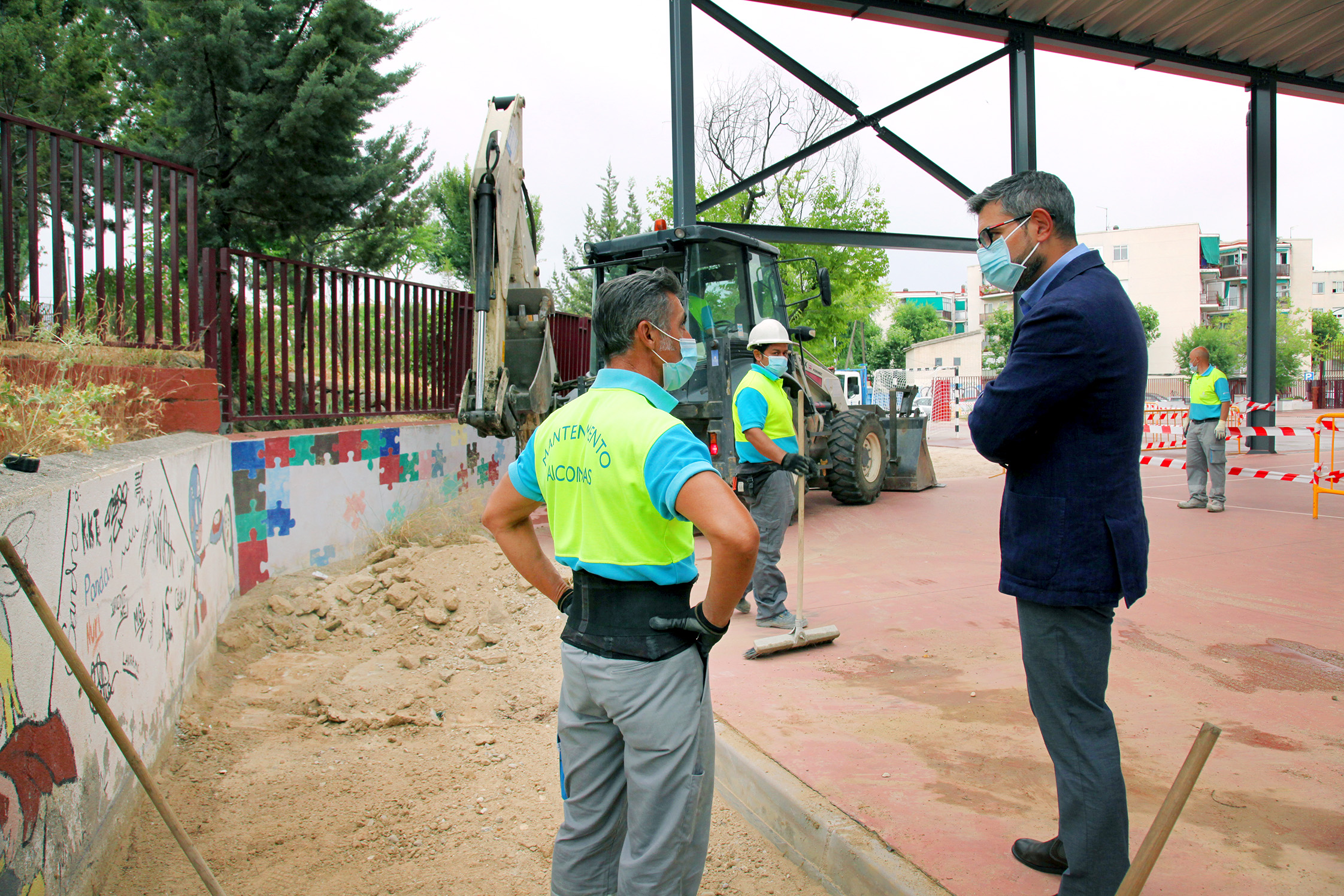 Alcobendas invierte 1 millón de euros en mejorar los 14 colegios públicos Alcobendas invierte 1 millón de euros en mejorar los 14 colegios públicos