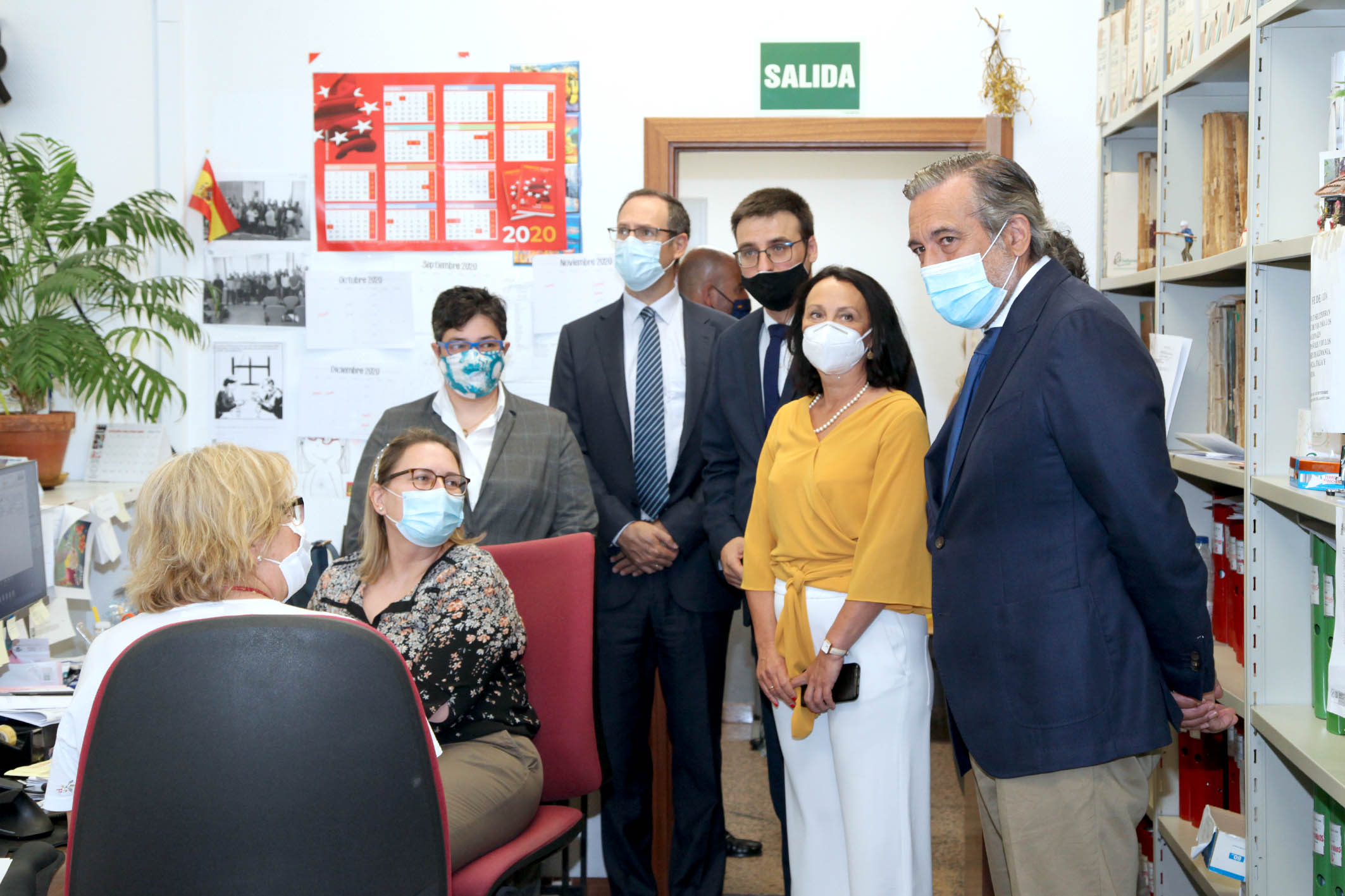 El Consejero de Justicia visitó la sede el Partido Judicial de Alcobendas El Consejero de Justicia visitó la sede el Partido Judicial de Alcobendas