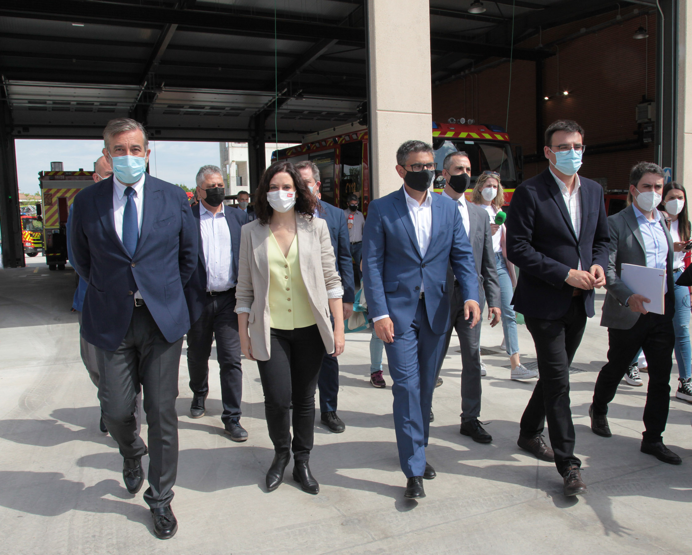 El nuevo parque de bomberos de Alcobendas es uno de los más modernos y amplios de la región El nuevo parque de bomberos de Alcobendas es uno de los más modernos y amplios de la región