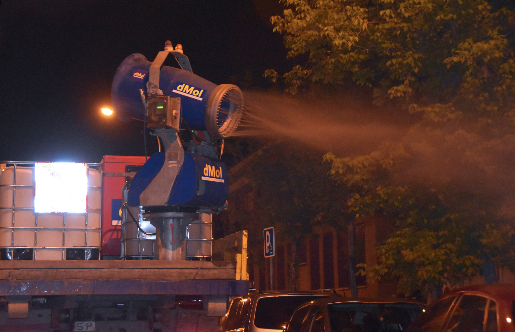 La desinfección de las calles de Alcobendas, prioridad para los equipos de limpieza municipal La desinfección de las calles de Alcobendas, prioridad para los equipos de limpieza municipal