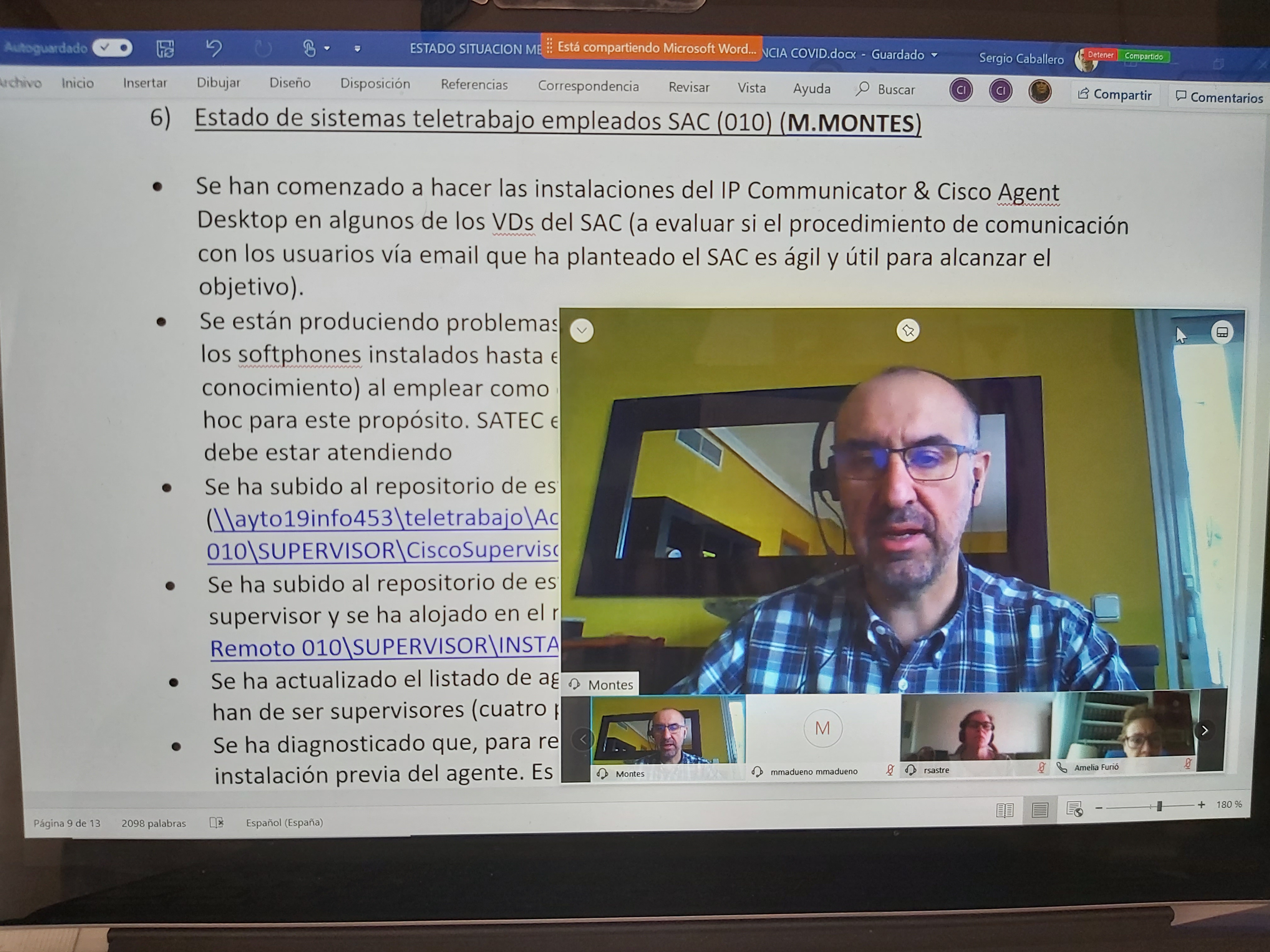 El Ayuntamiento de Alcobendas sigue funcionando a través del teletrabajo El Ayuntamiento de Alcobendas sigue funcionando a través del teletrabajo