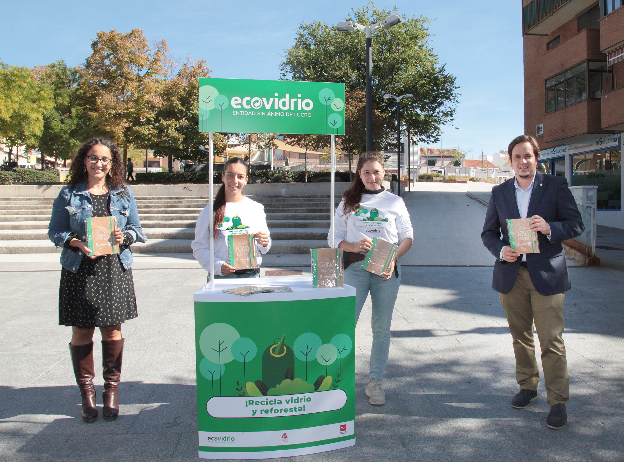 La concejala de Medio Ambiente y el concejal de Distrito Centro asistieron a una actividad formativa sobre reciclaje