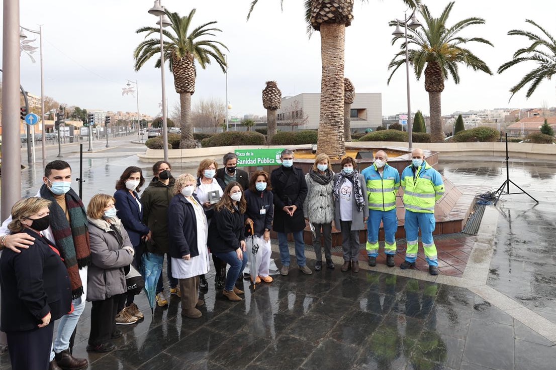 Inauguración Plaza de la Sanidad Pública