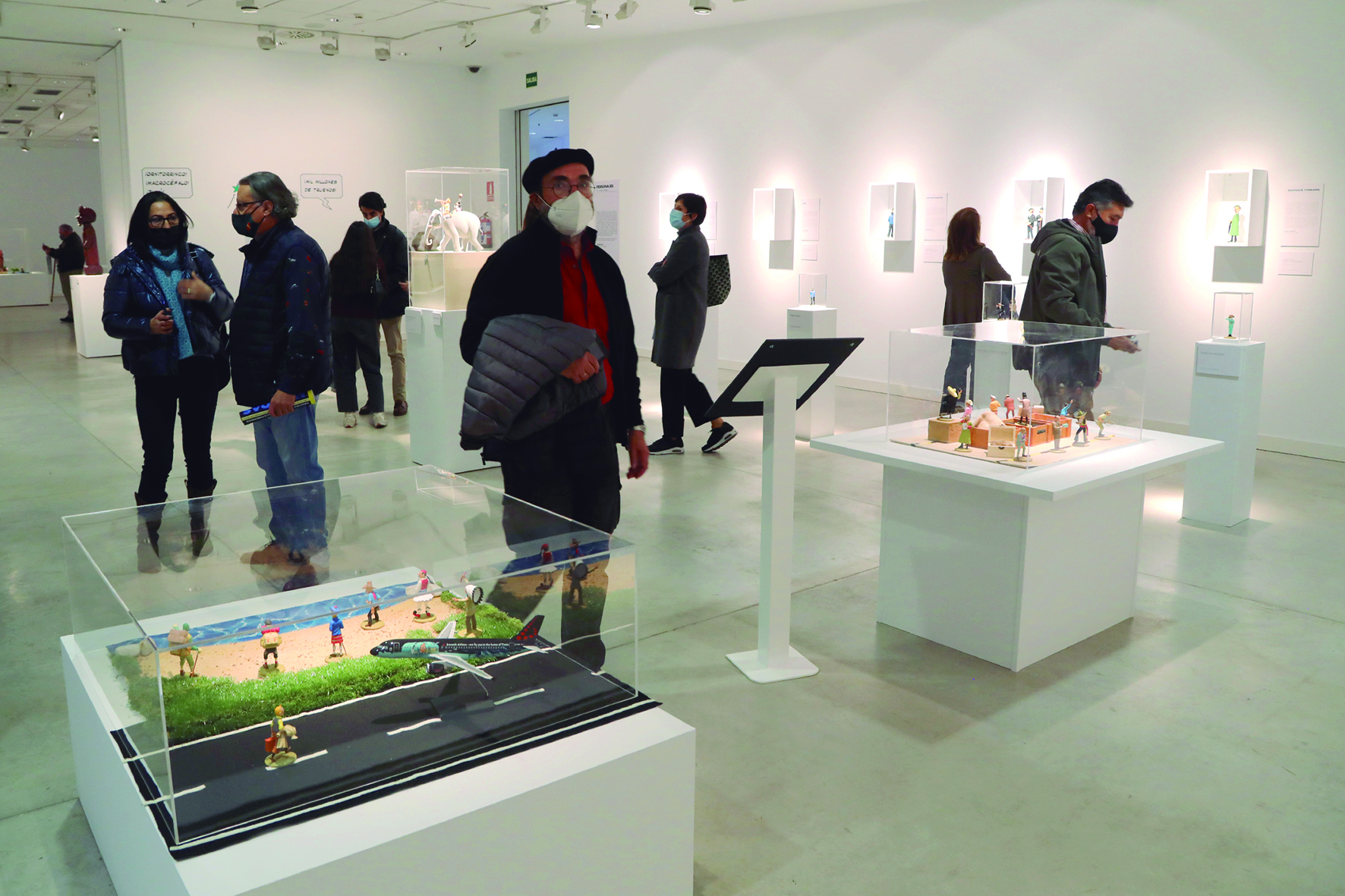 Exposición Miradas Tintinófilas