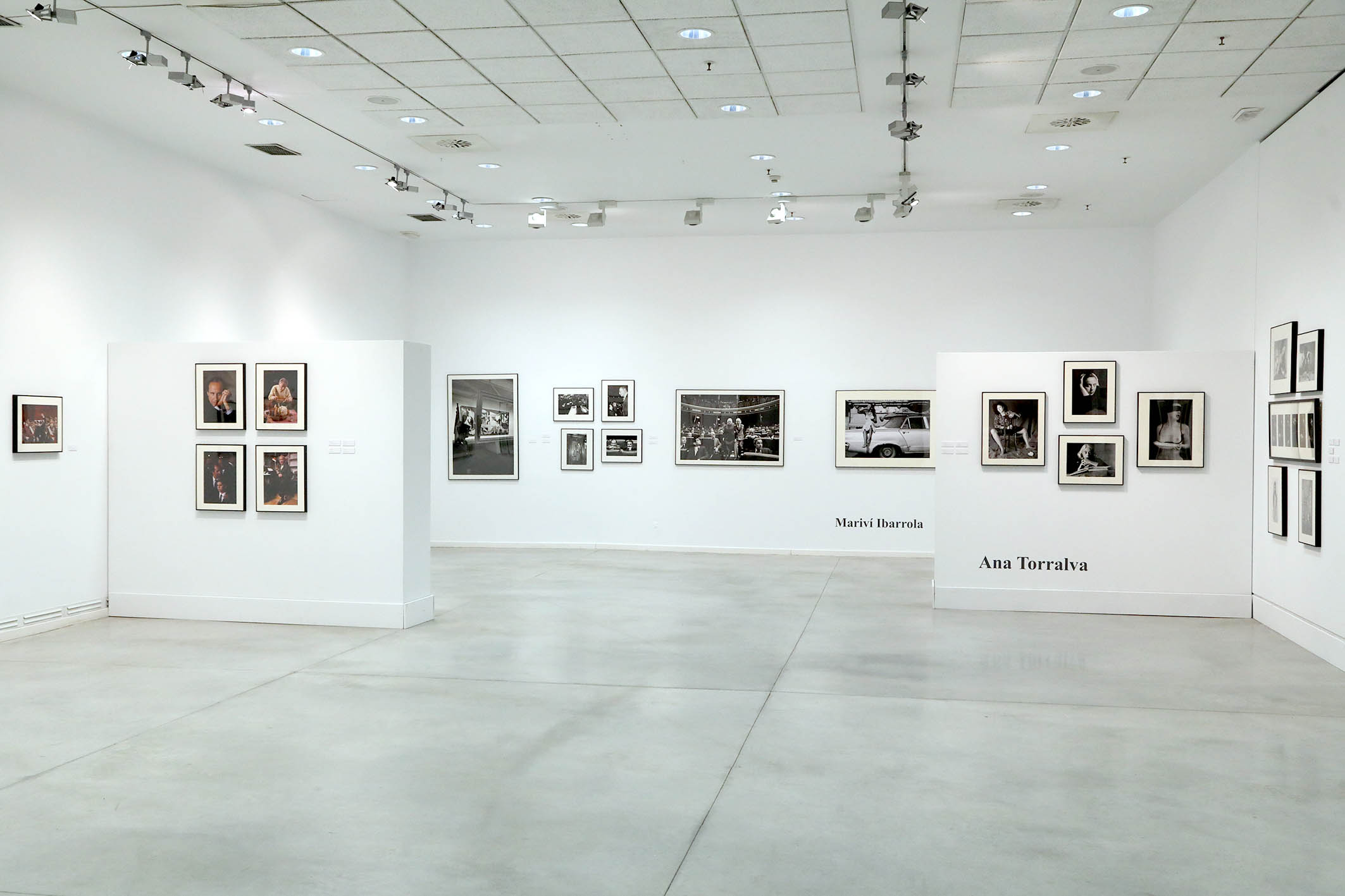 Vista genera de la exposición 'Cinco Miradas'