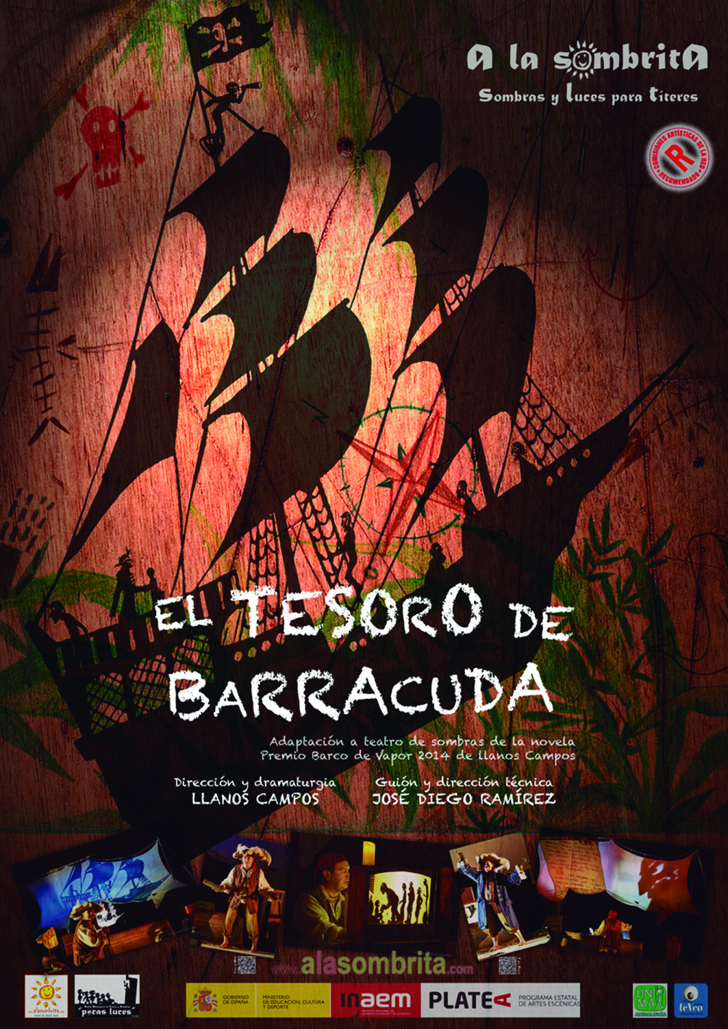 El tesoro de Barracuda, un espectáculo familiar