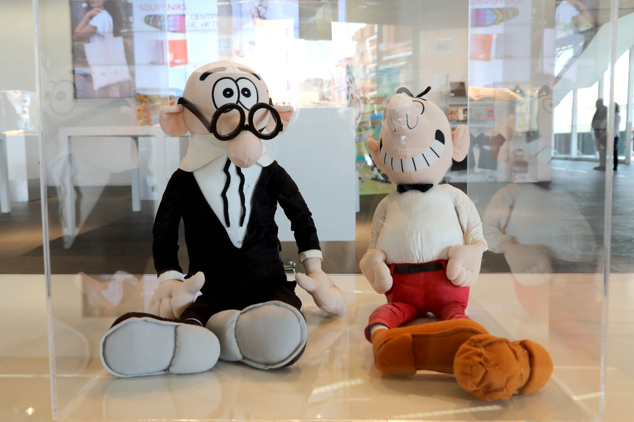 Los personajes creados por Francisco Ibañez, imprescindibles en esta muestra