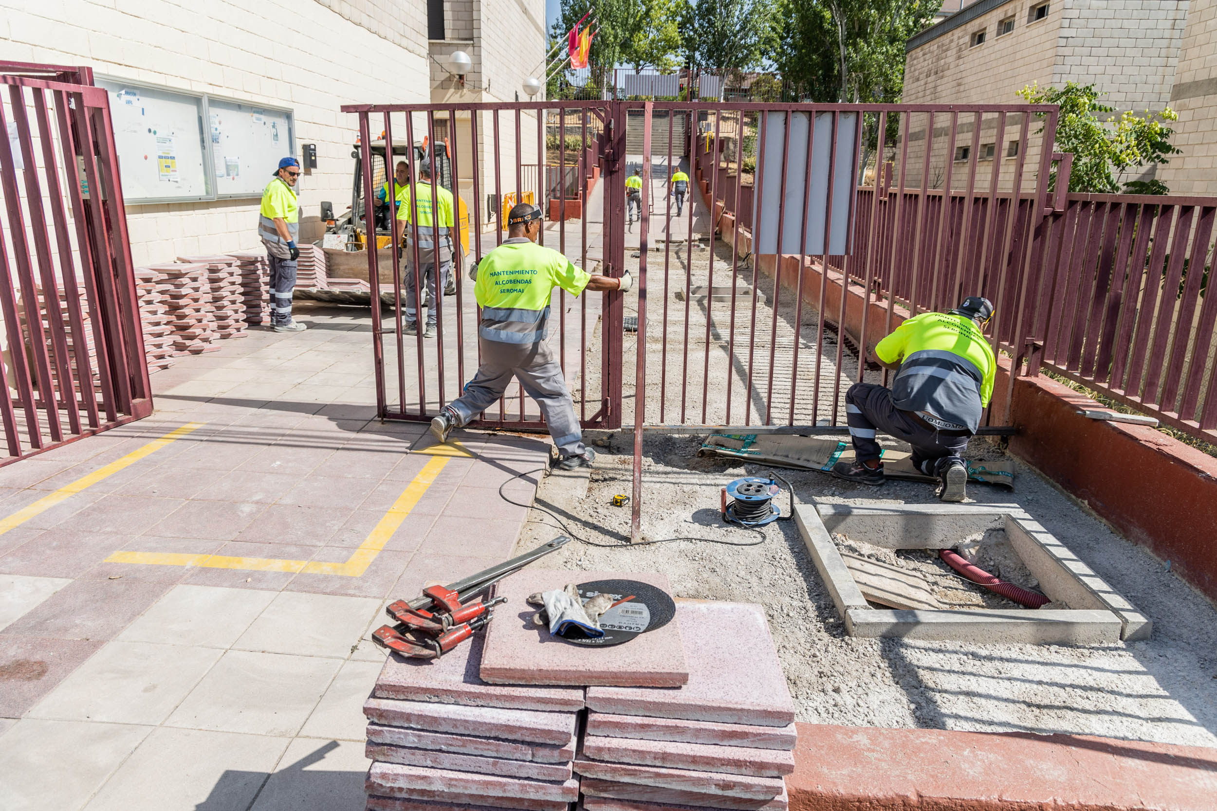 Obras en el CEIP García Lorca 2022