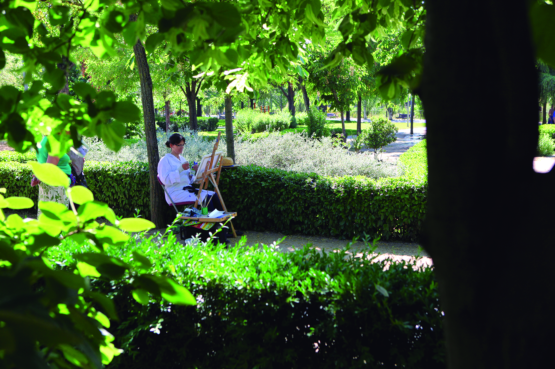 Los parques son una buena alternativa para disfrutar del aire libre