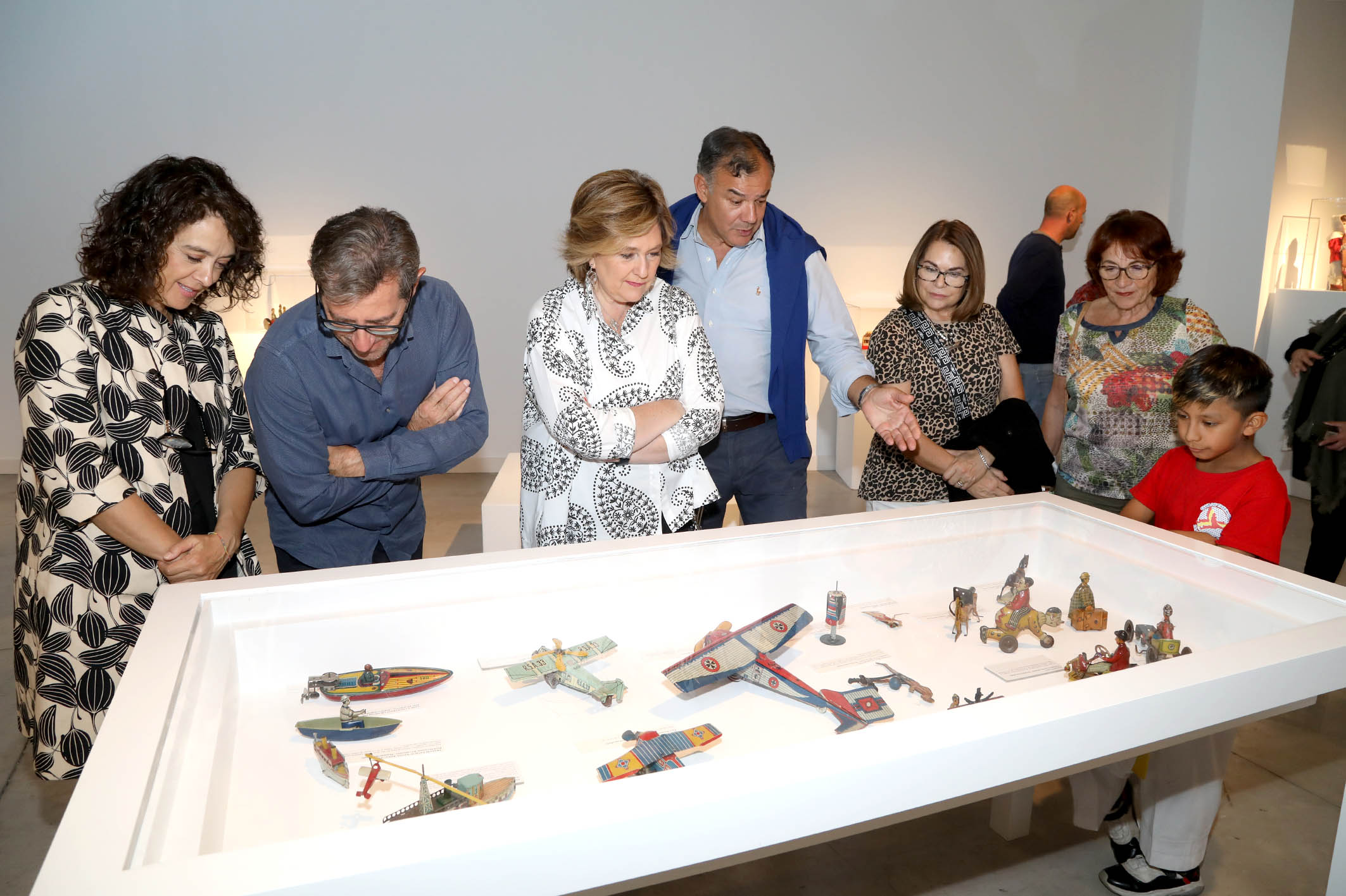 Inauguración de la exposición 'Historia del juguete español'