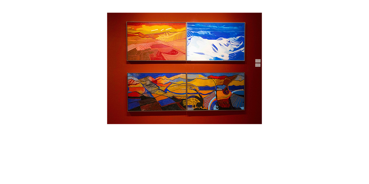 Exposición Mi lienzo infinito de Angeles Saura