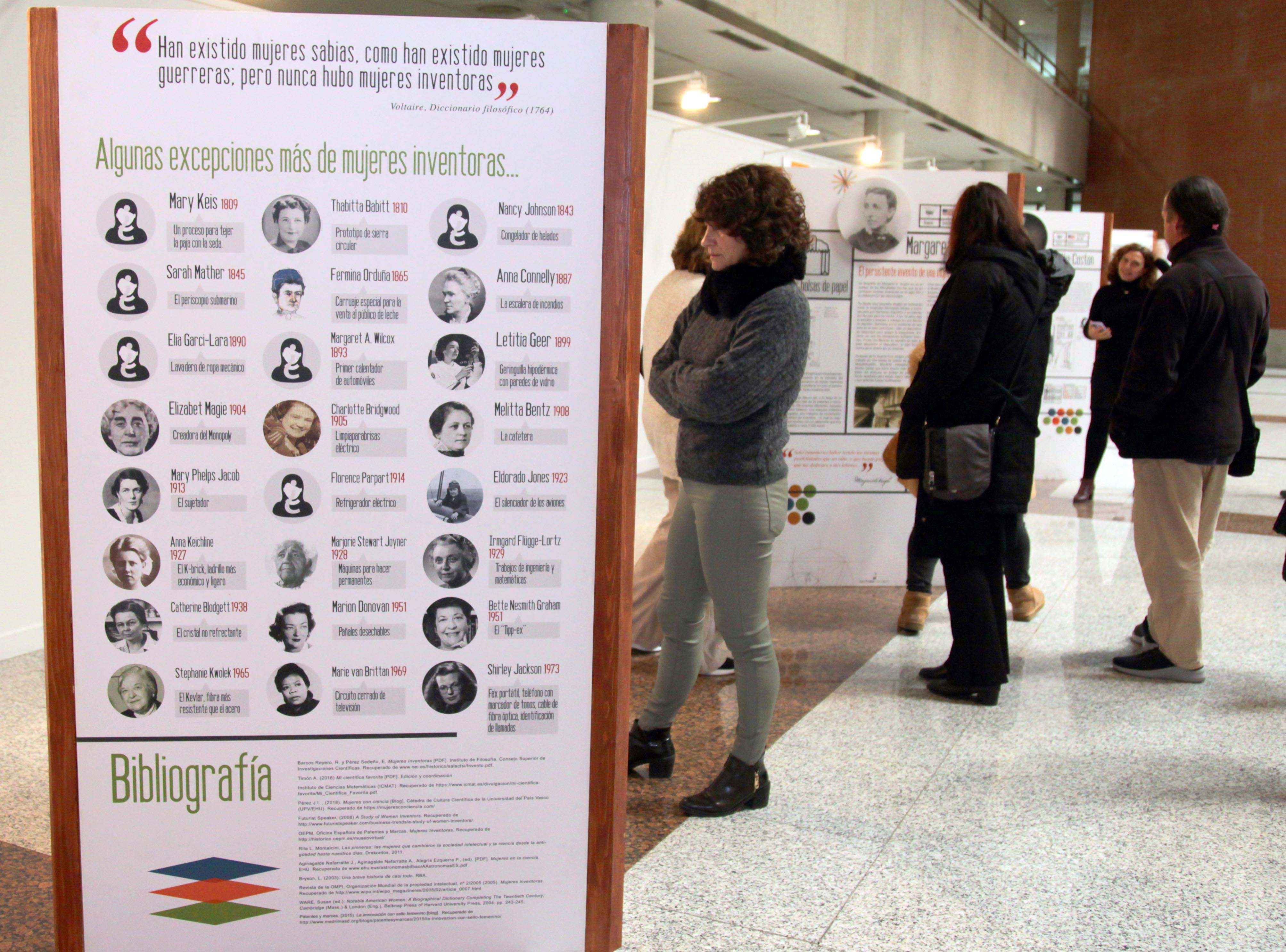 Exposición mujeres inventoras