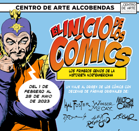 destacado Inicio de los comics exposicion