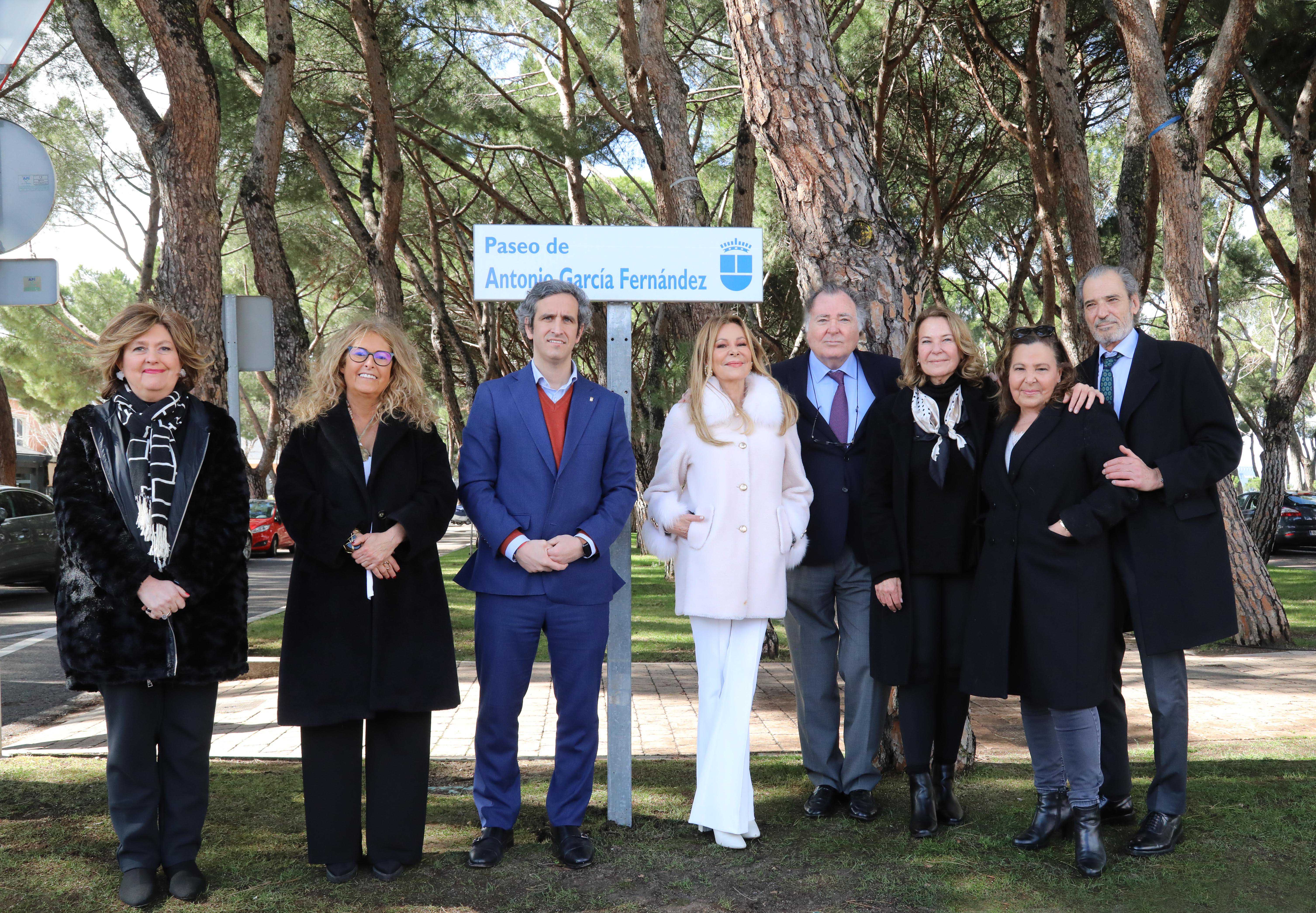 Inauguración del Paseo Antonio García en la Moraleja 3