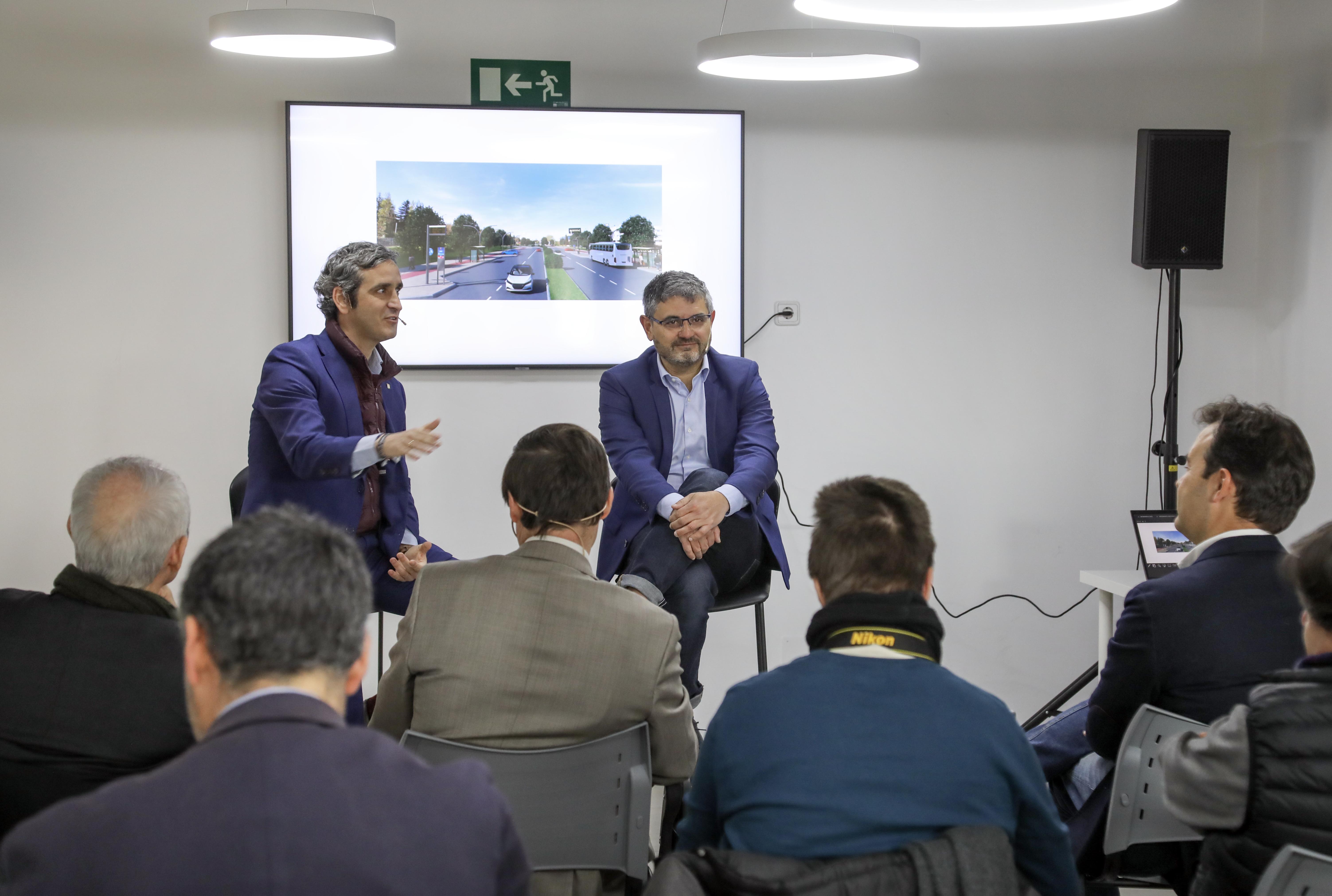 Para el alcalde la futura Gran Vía será un bulevar atractivo que atraerá nuevas inversiones a la ciudad