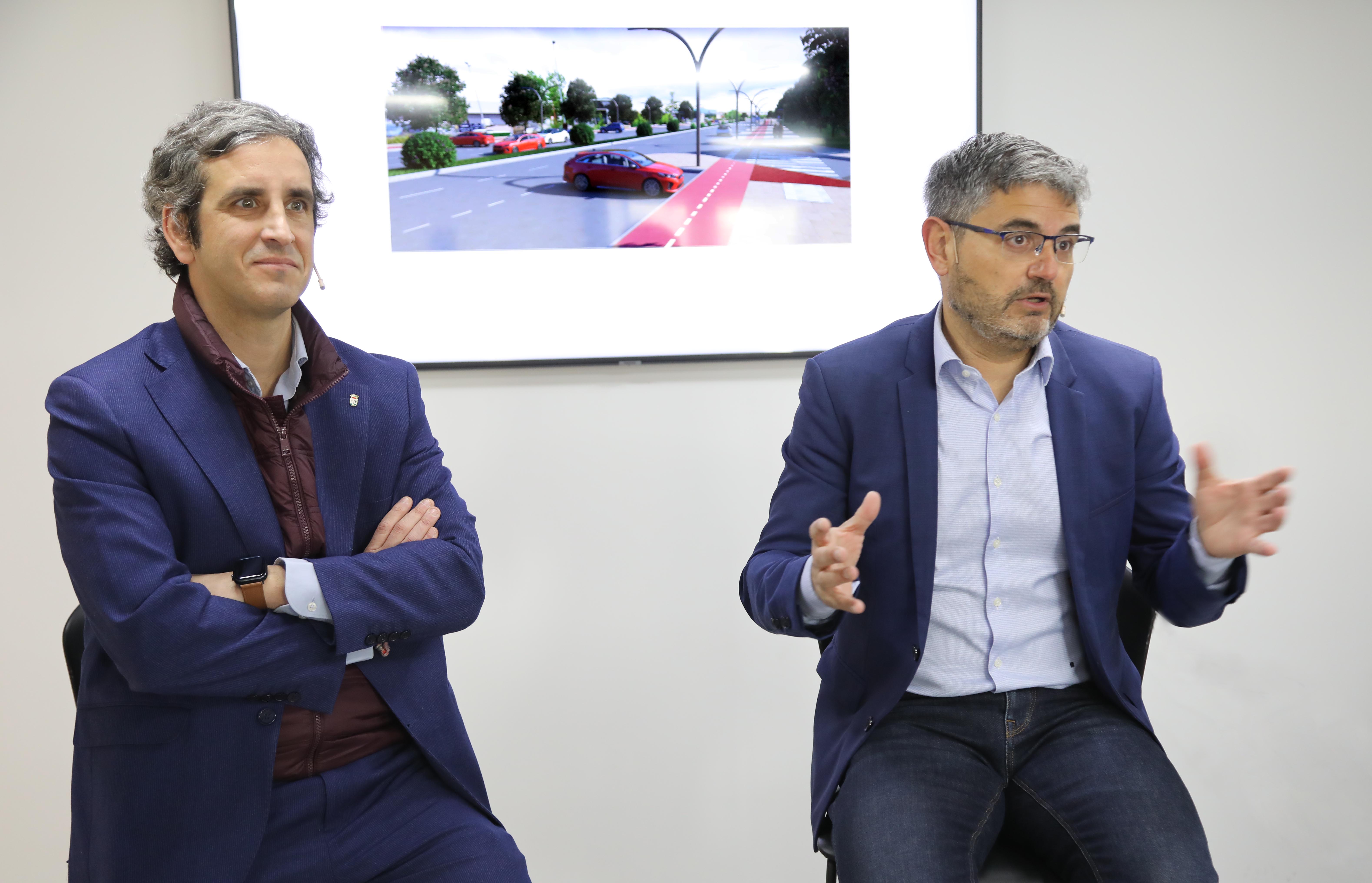 Para el vicealcalde la Gran Vía será una nueva puerta a la zona industrial del municipio.