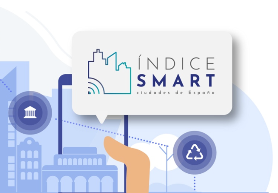 Foto ilustrativa de la porta del Indice Smart Cities de Ciudades Españolas 2023