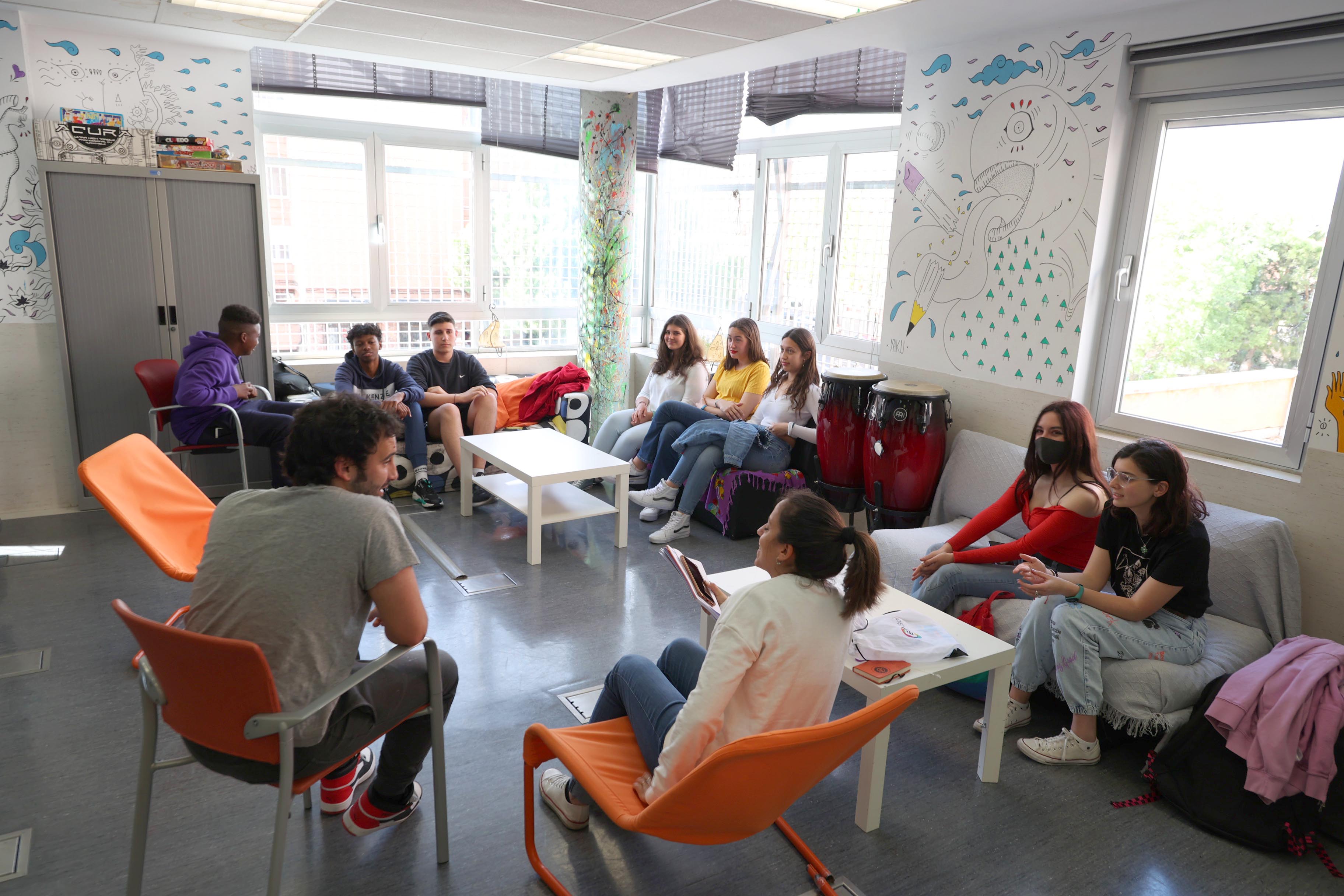 Reunión de los 'corresponsales de Alcobendas' en Imagina
