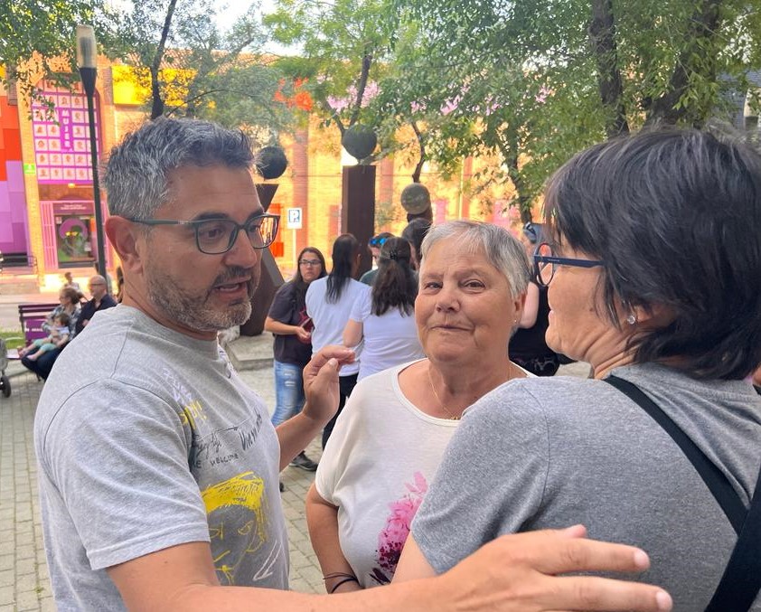 Al emotivo acto asistió el vicealcalde de Alcobendas, Rafa Sánchez Acera