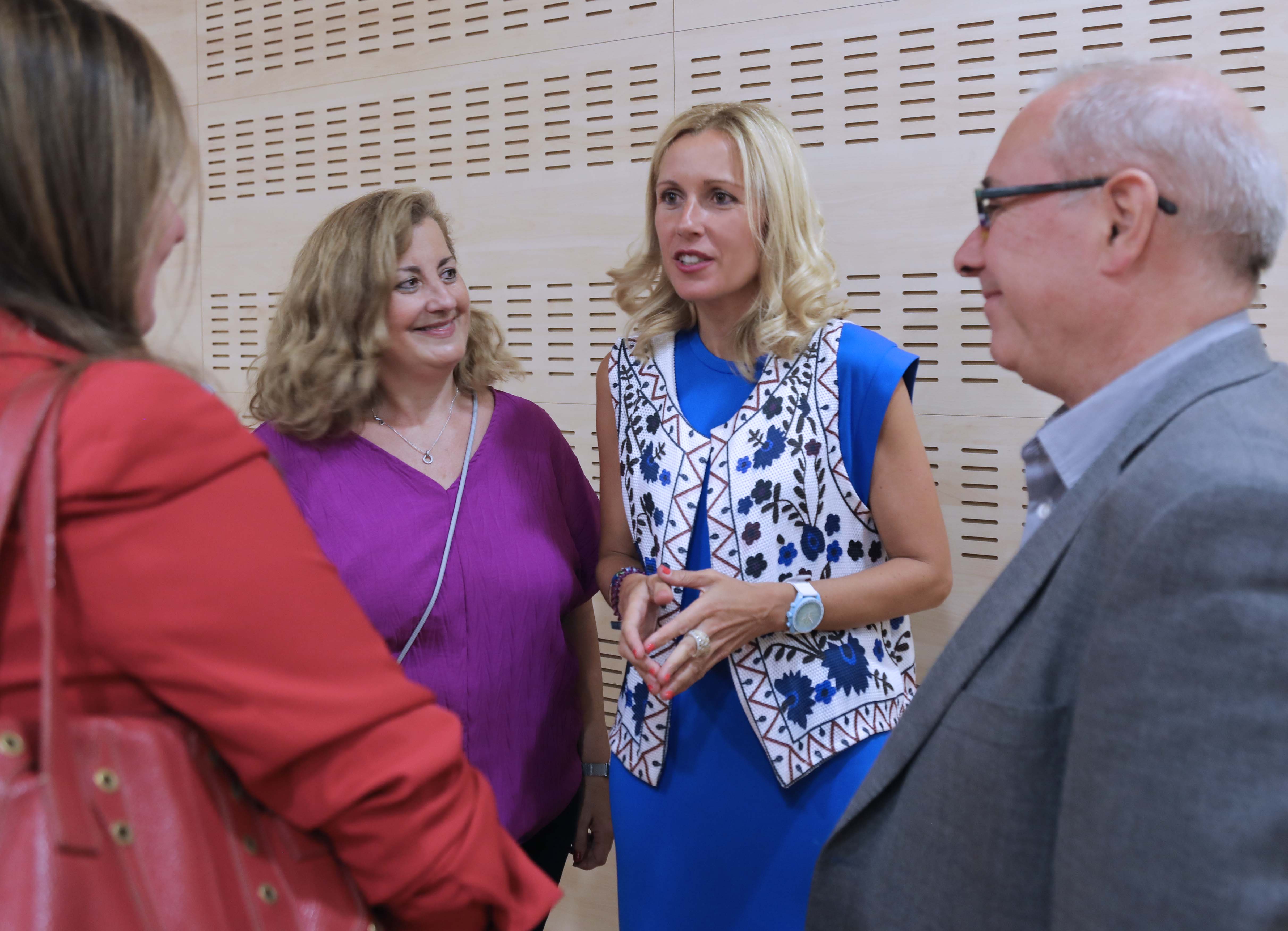 Alcaldesa, Rocío García Alcántara en el demoday de las startups