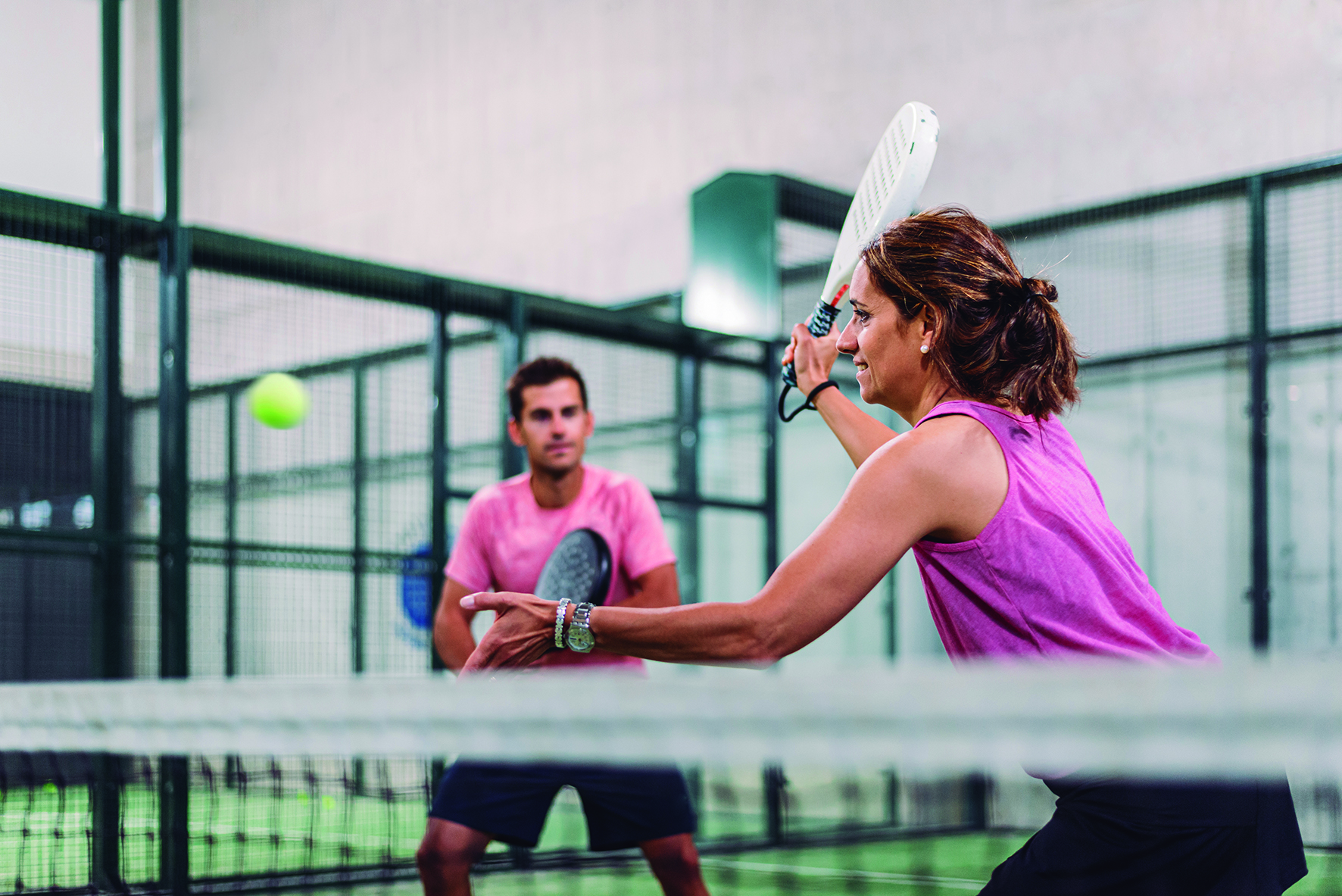 Clase de padel