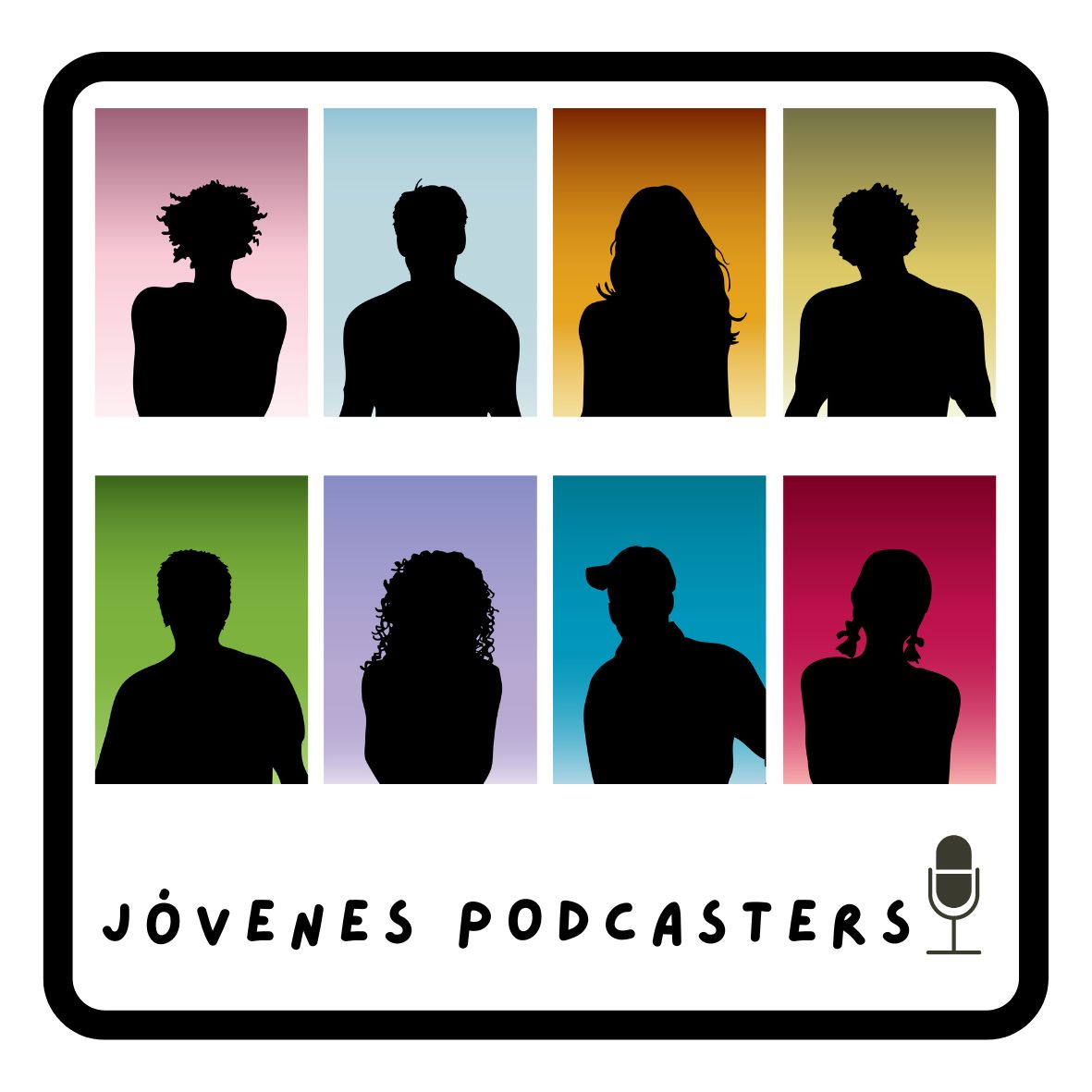 Portada podcast talento joven o jóvenes podcasters