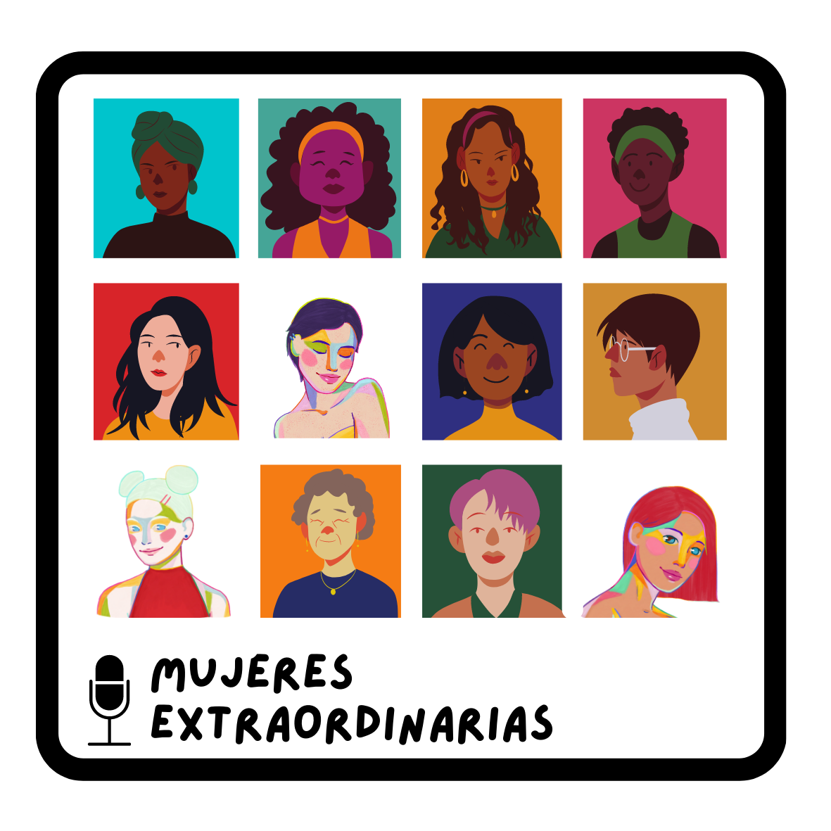 Portada Podcast Mujeres Extraordinarias