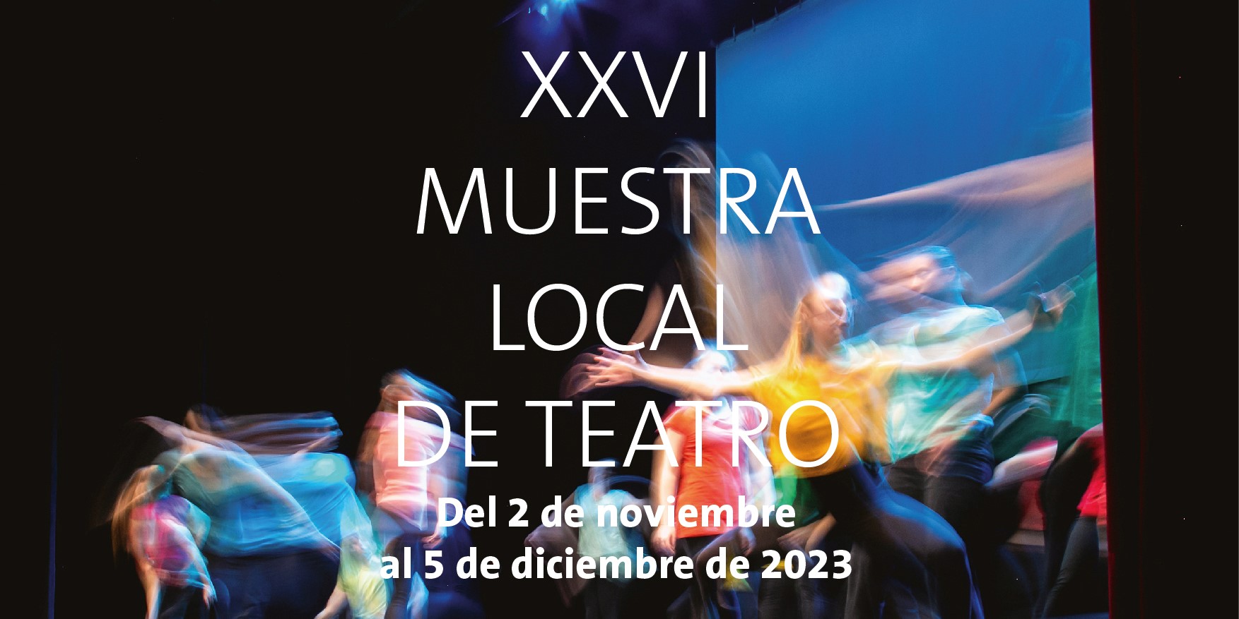 Imagen del programa de la Muestra local de teatro 2023
