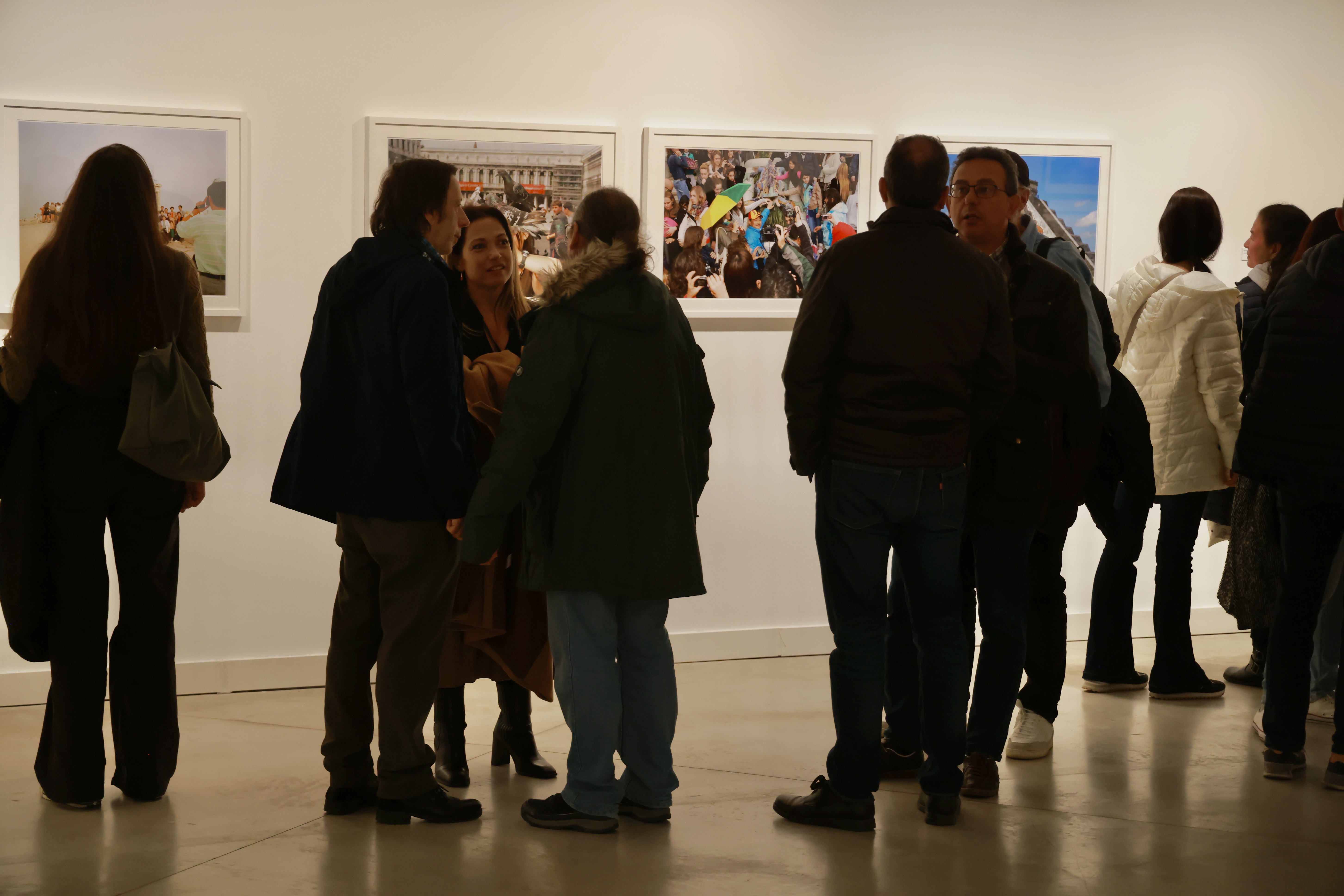Exposición Martin Parr, público