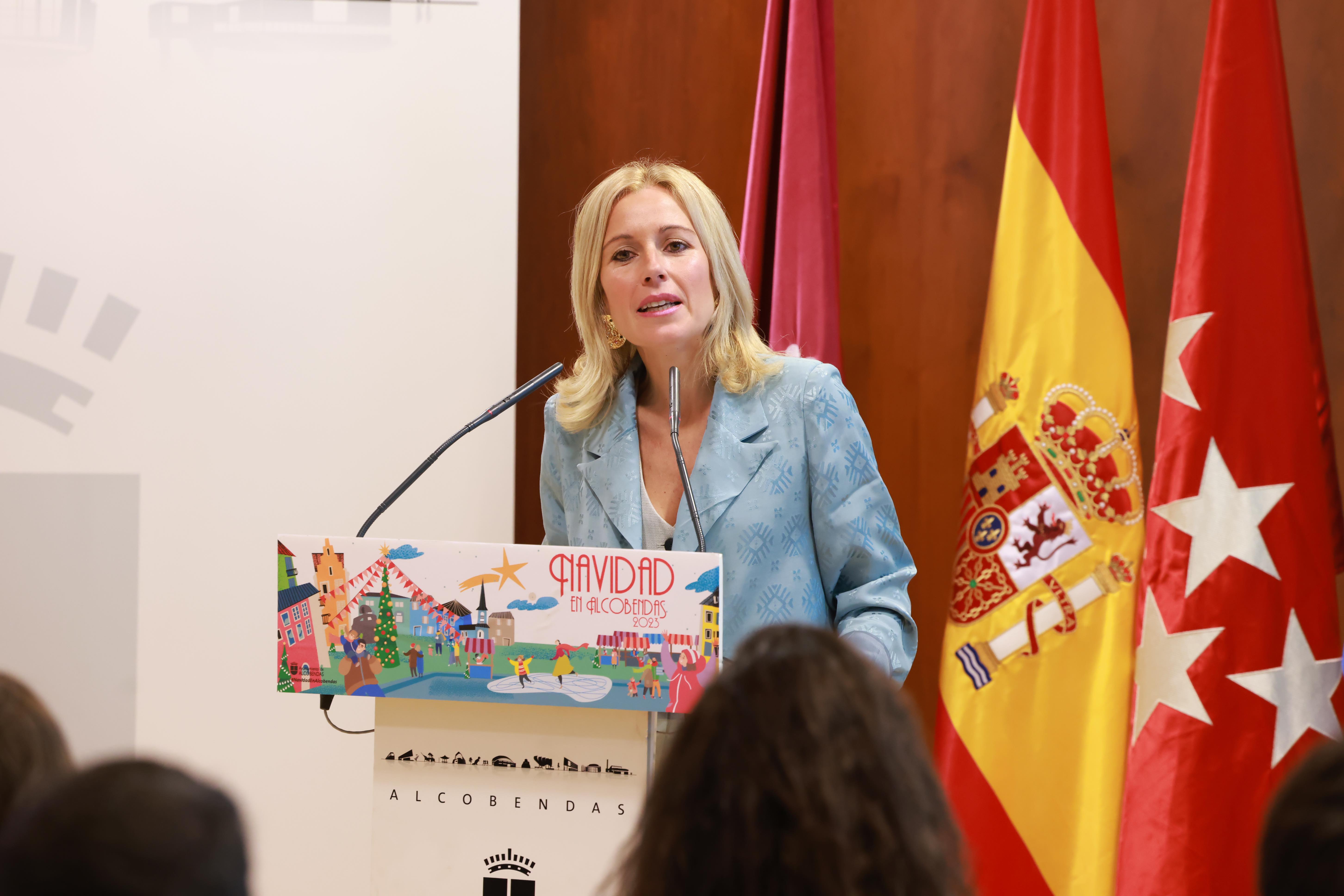 Alcaldesa presenta la Navidad 2023